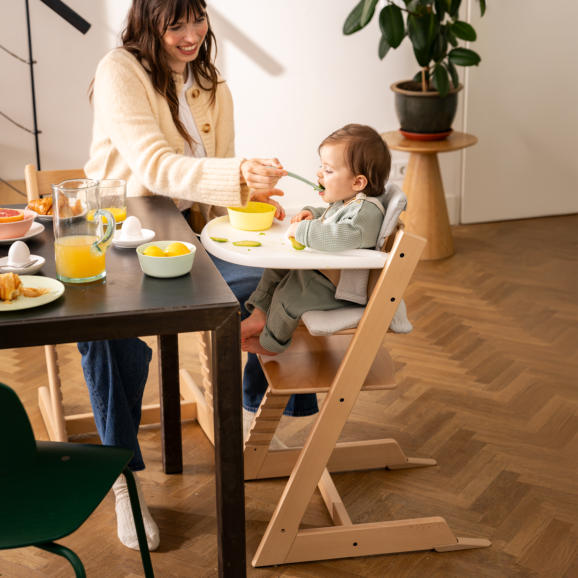 Hochstuhl Zubehör, STOKKE, Beige – Produktansicht
