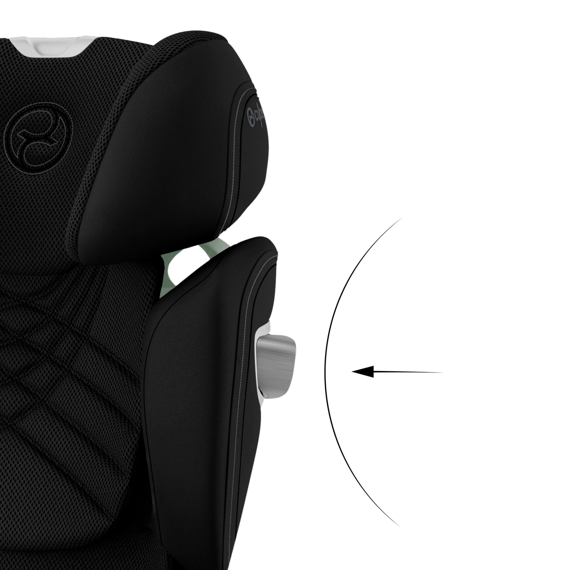 Kindersitze 15-36 kg, Gruppe 2/3, cybex PLATINUM, Schwarz – Produktansicht