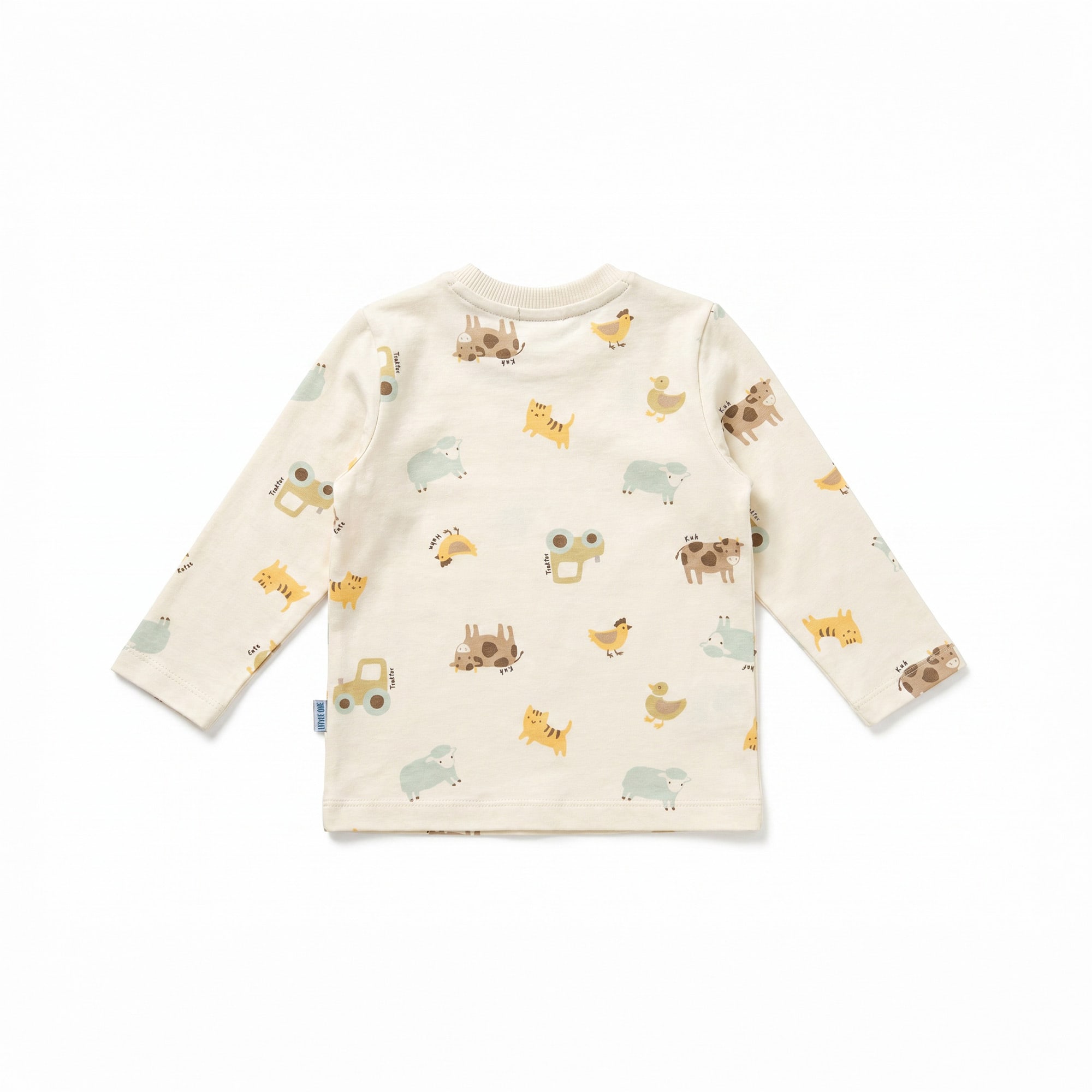 Langarmshirts, LITTLE ONE, Weiß – Produktansicht