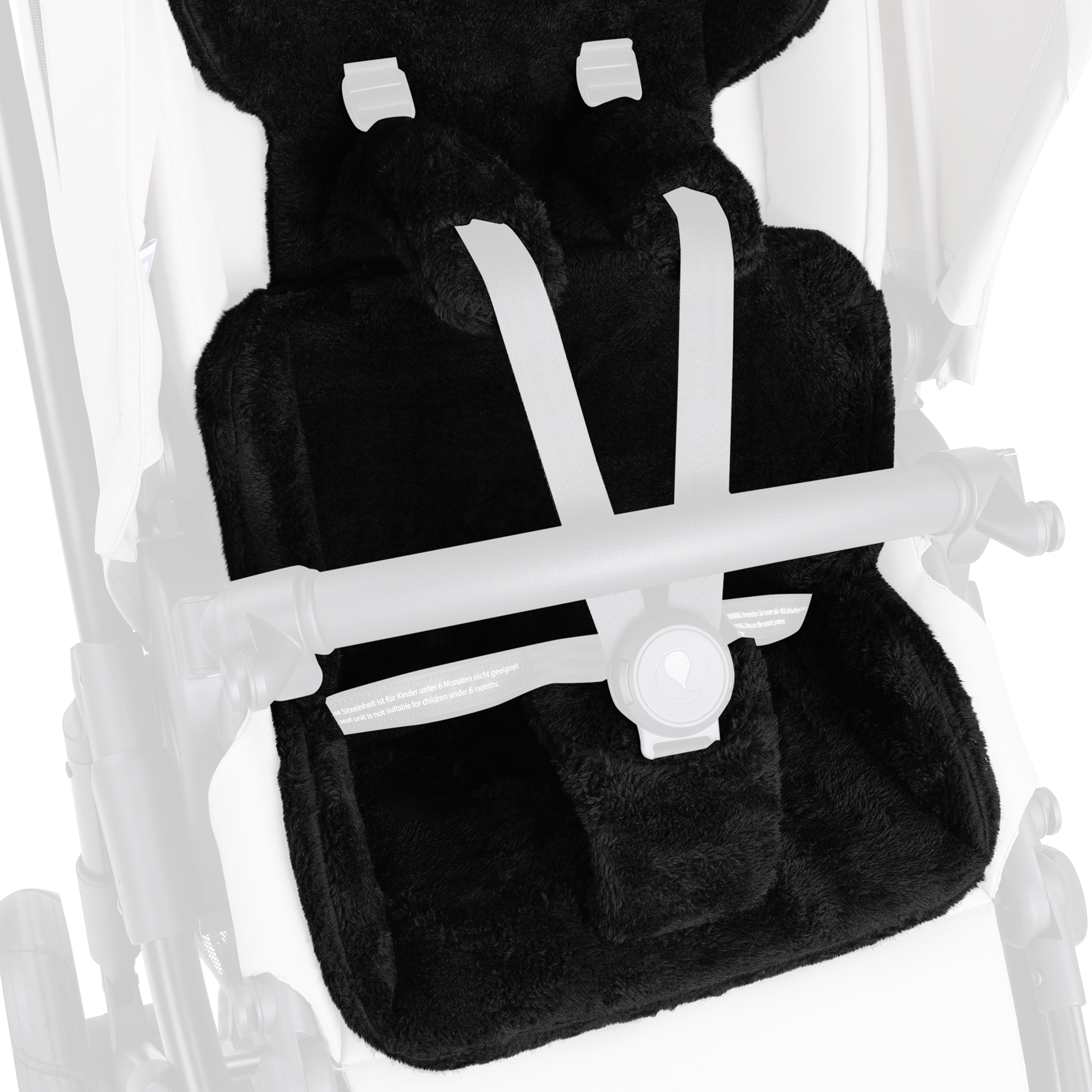 Sitzauflagen, ABC DESIGN, Schwarz – Produktansicht