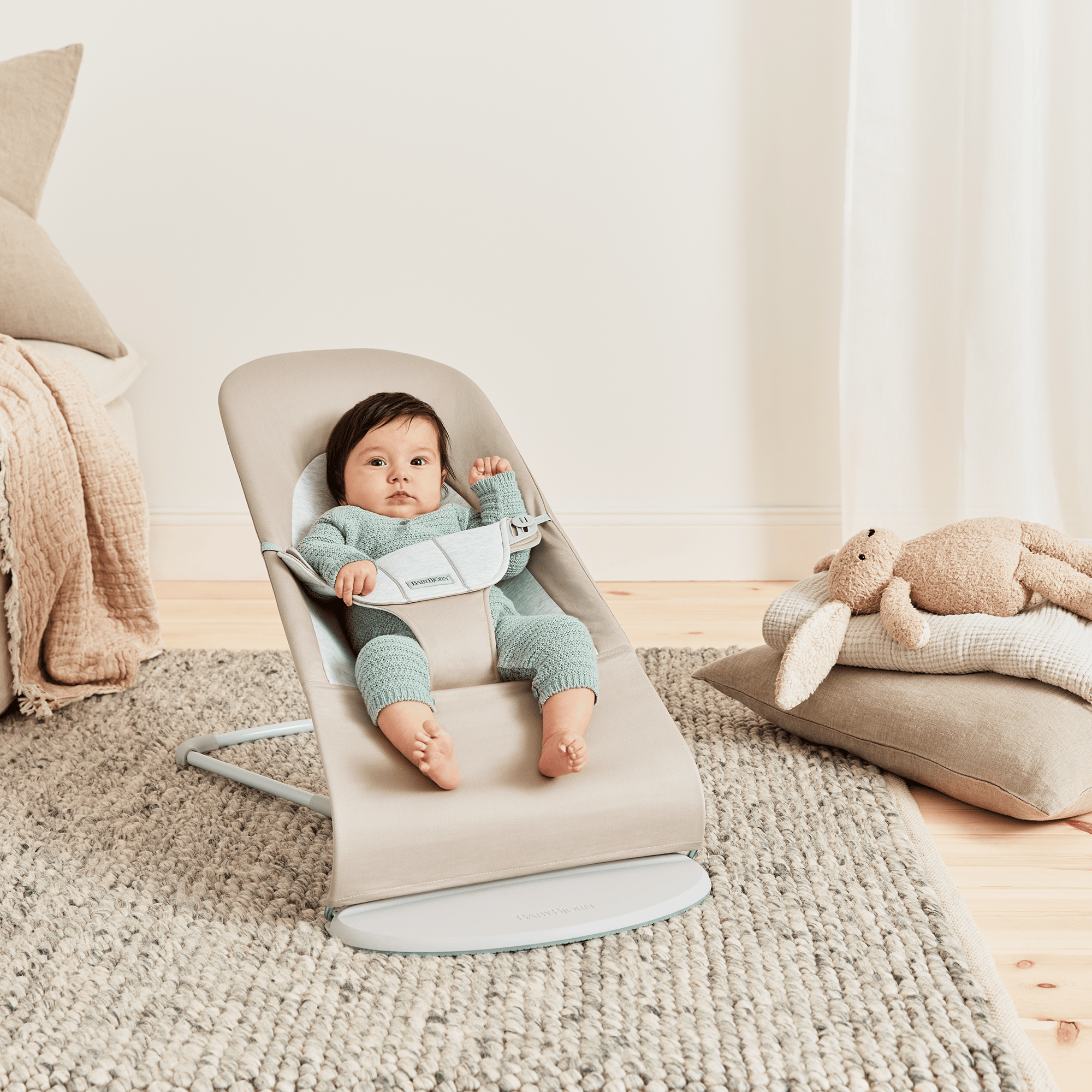 Wippen, BABYBJÖRN, Mehrfarbig – Produktansicht