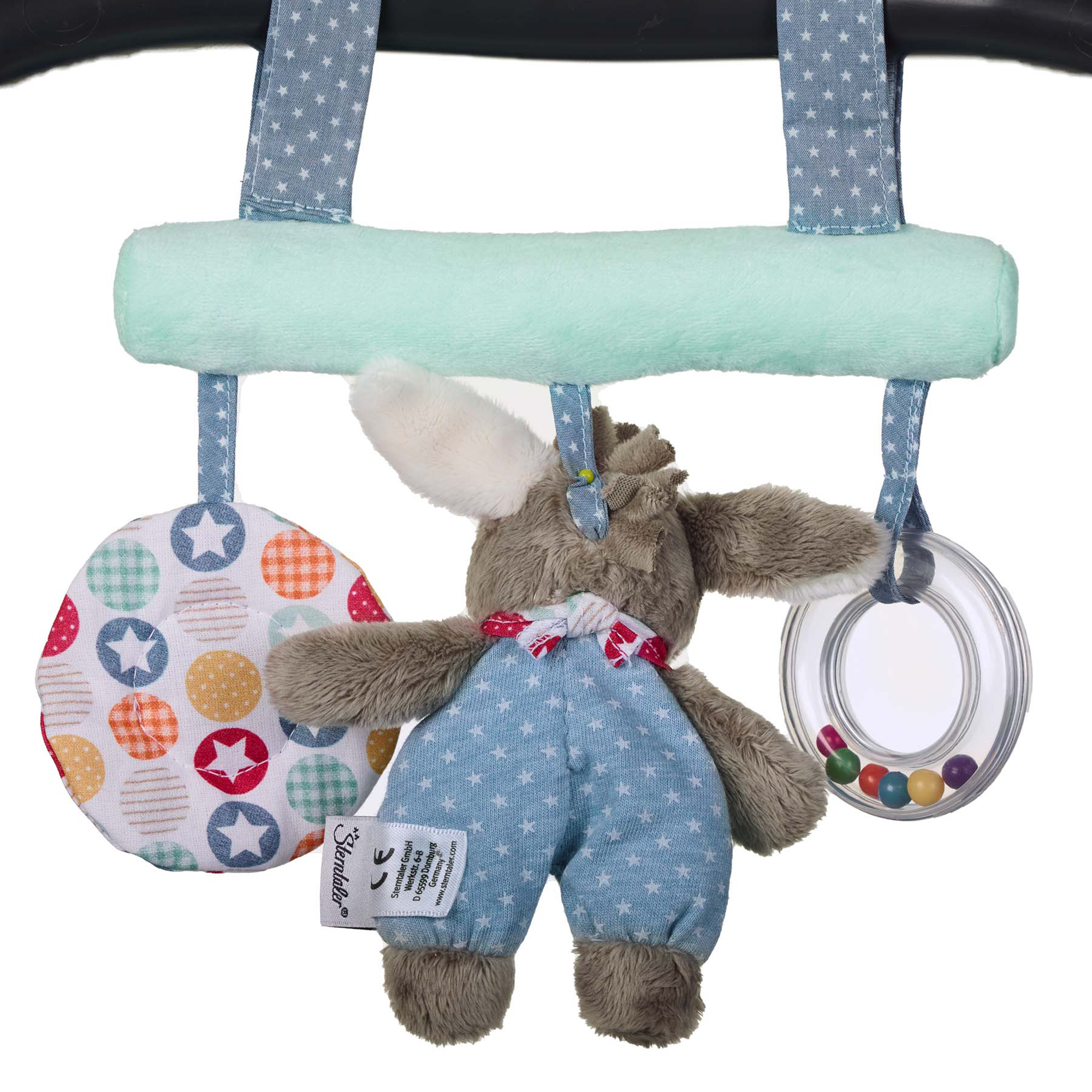 Kinderwagen Spielzeug, Sterntaler, Blau – Produktansicht