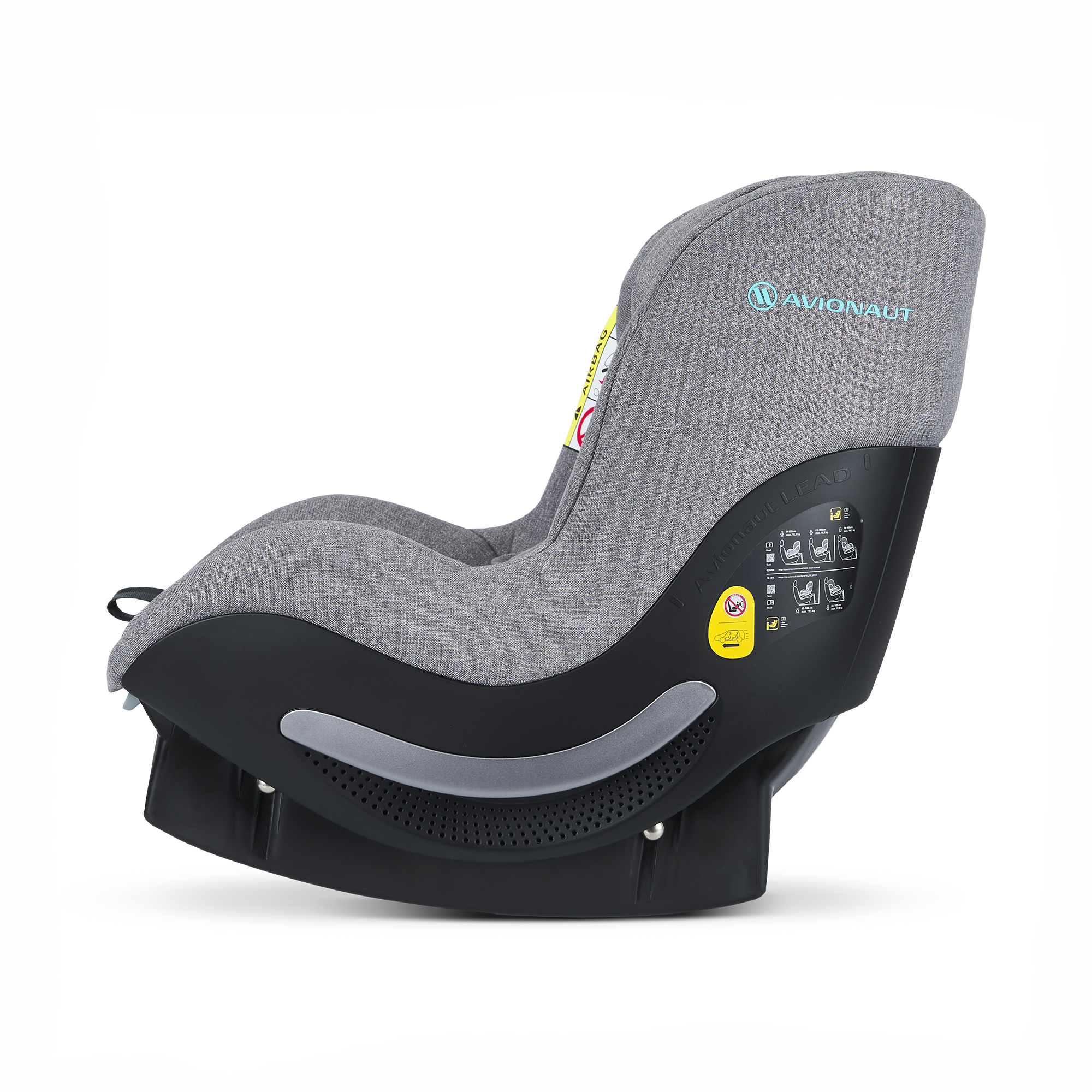Reboarder 0-18 kg, Gruppe 0+/1, AVIONAUT, Grau – Produktansicht