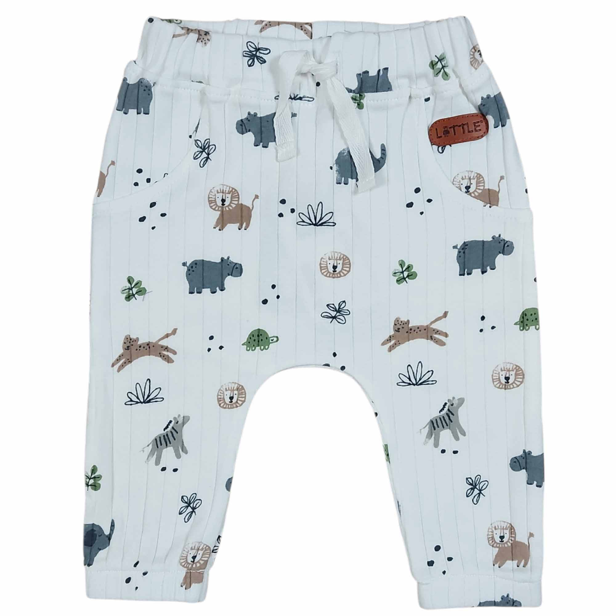 Lange Hosen, LITTLE, Weiß – Produktansicht