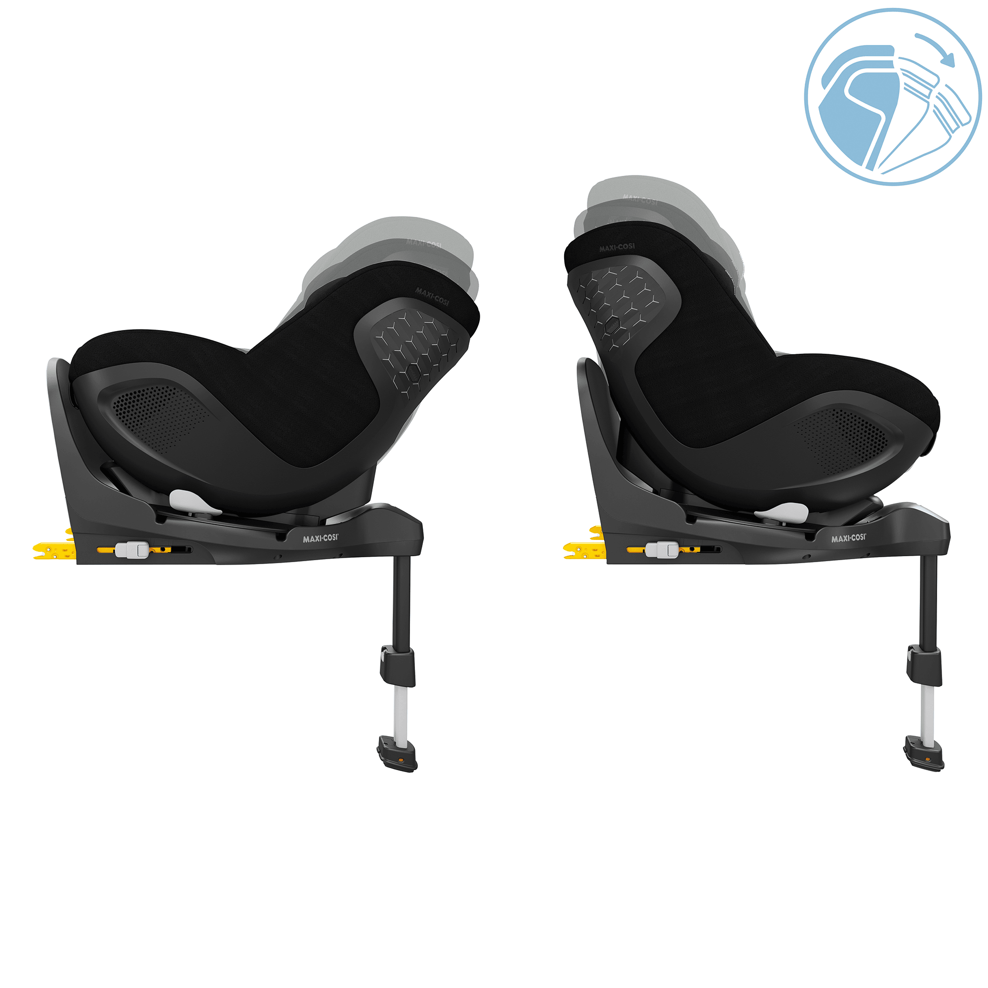 Reboarder 0-18 kg, Gruppe 0+/1, MAXI-COSI Premium, Schwarz – Produktansicht