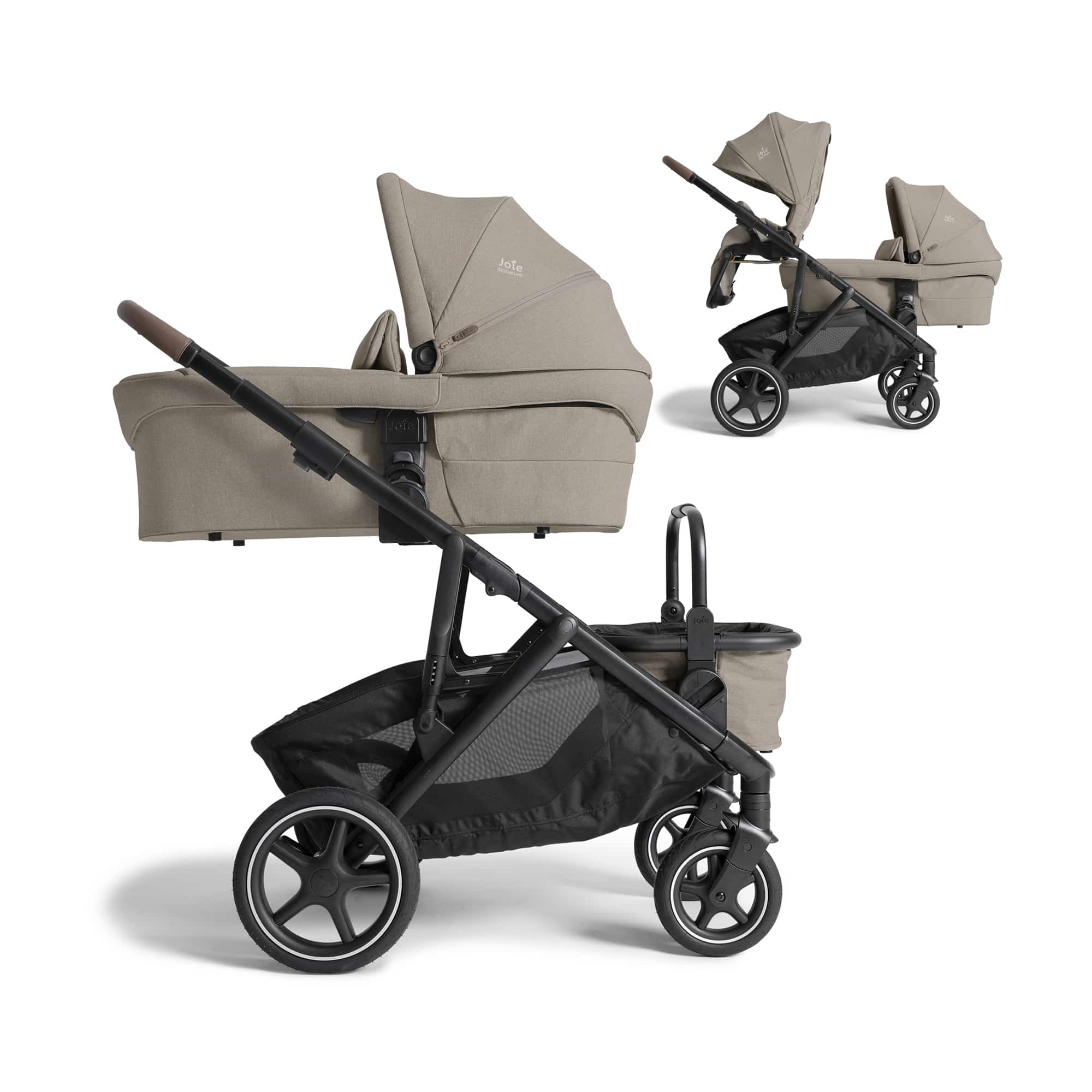 Kombi-Kinderwagen, Joie signature, Beige – Produktansicht