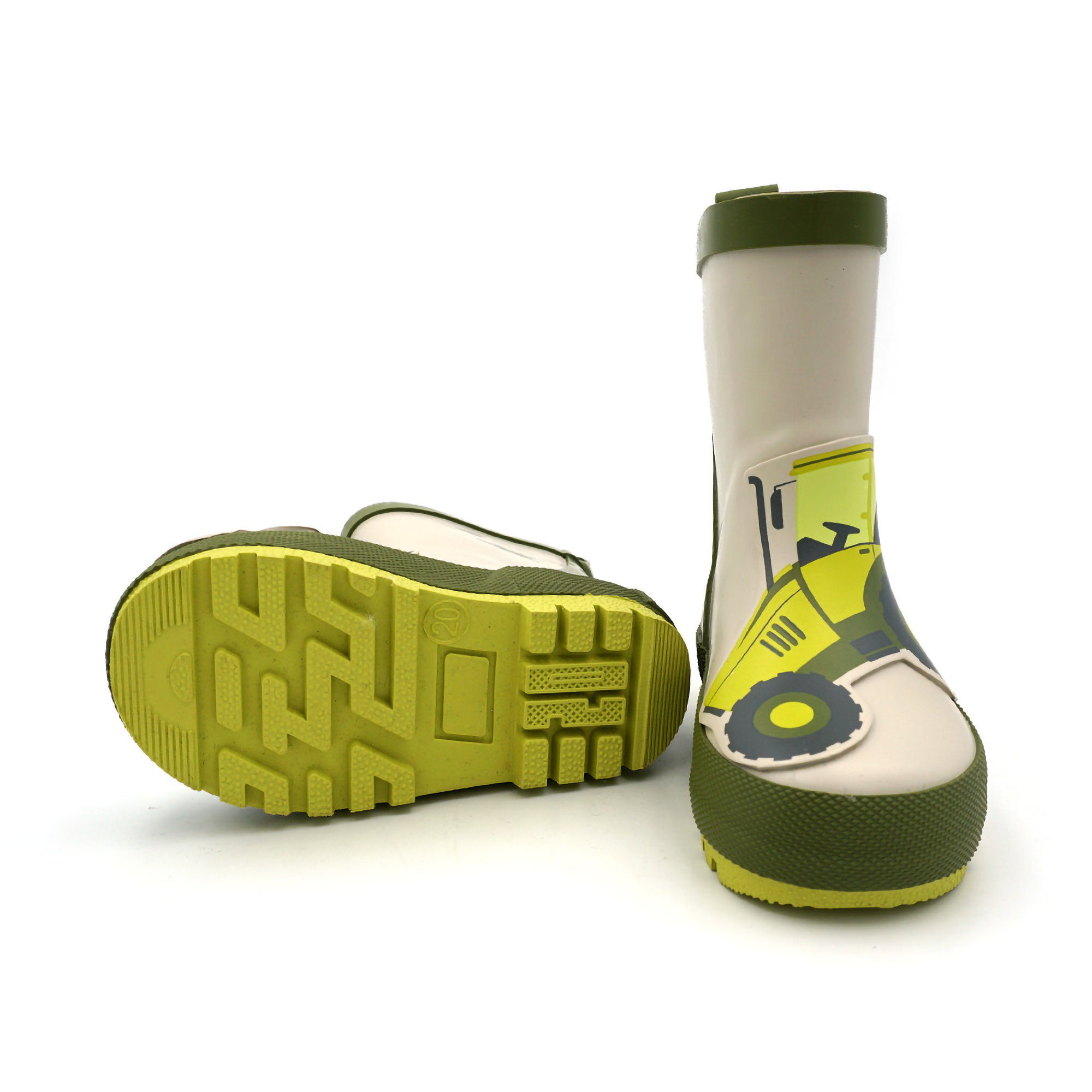 Gummistiefel, MaxiMo, Grün – Besonderheit: hält die Füße trocken bei Regenwetter