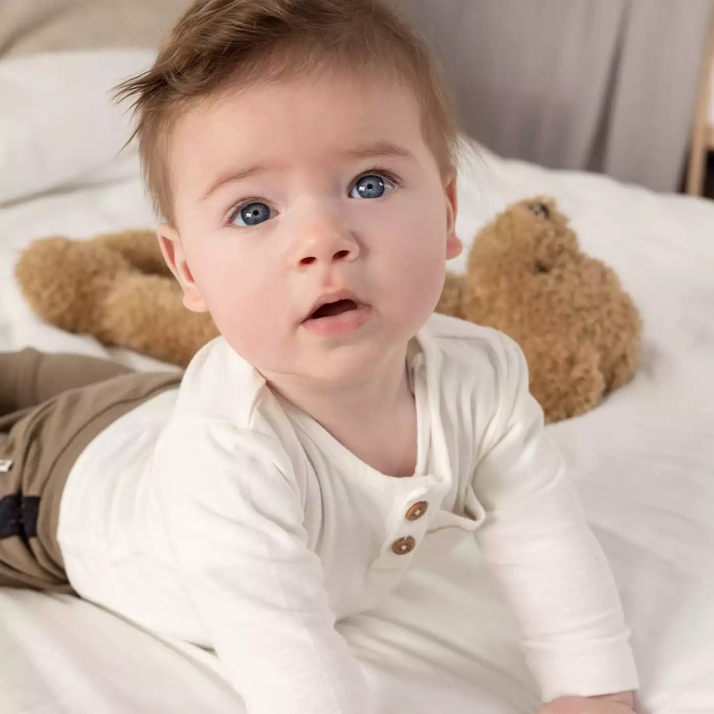 Langarmshirts, FEETJE, Beige – Produktansicht