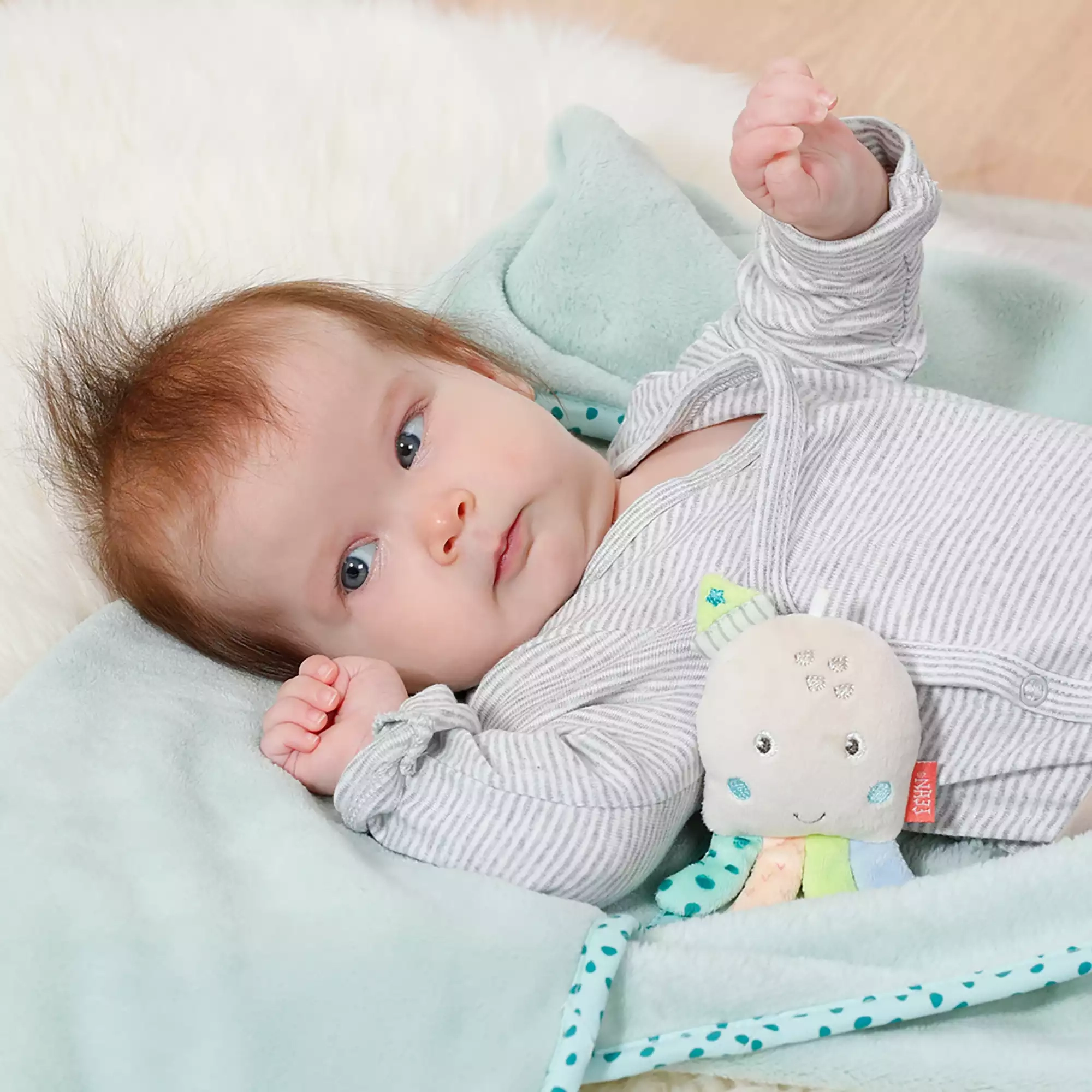 Kuscheldecken, fehn, Blau – Produktansicht