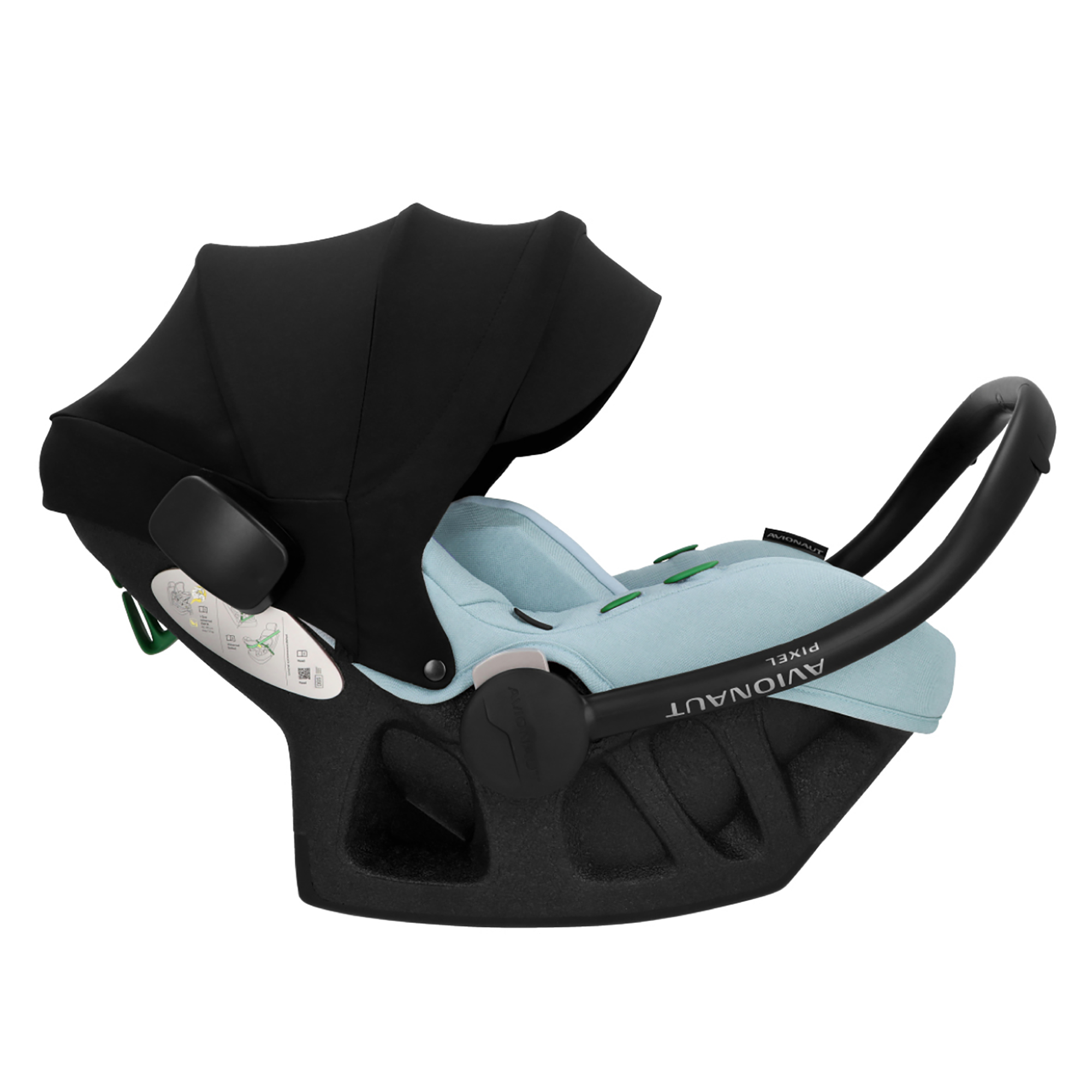 Babyschalen 0-13 kg, Gruppe 0+, AVIONAUT, Blau – Besonderheit: Autositz Gruppe 0+ für Babys ab Geburt bis 13 kg (ca. 15 Monate)