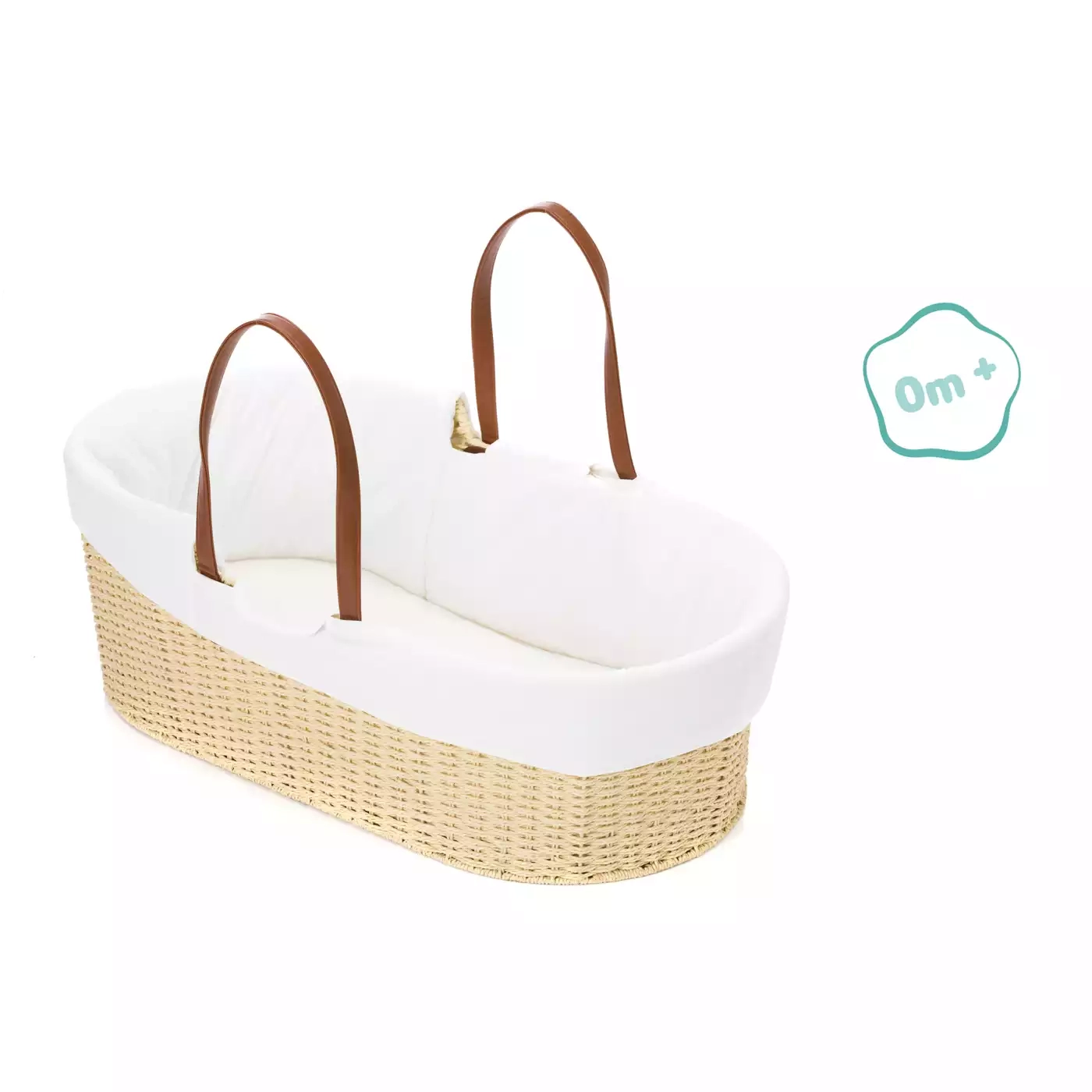 Moseskörbe, fillikid, Braun – Besonderheit: inkl. Matratze und Baumwollbezug