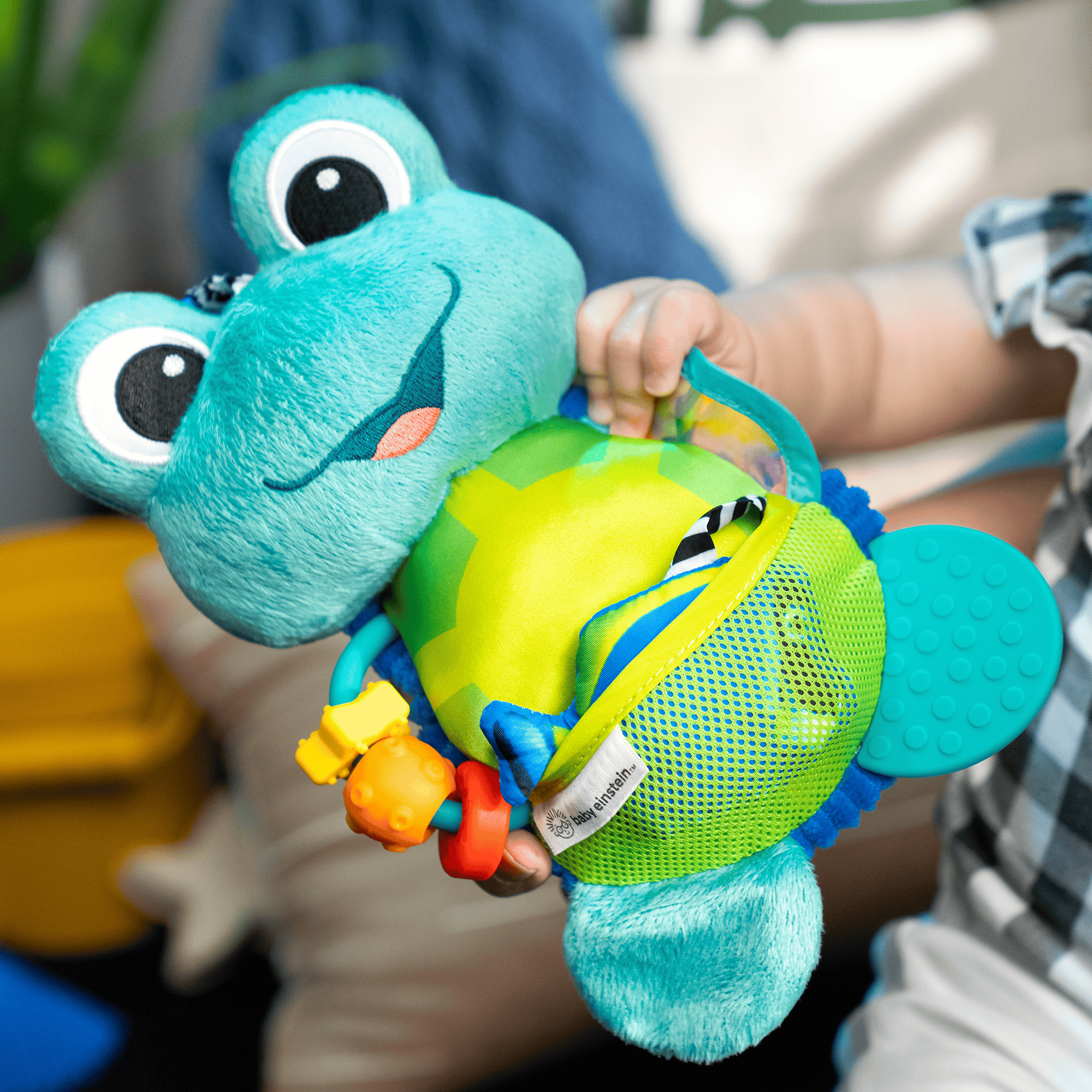 Knisterspielzeug & Knistertücher, baby einstein, Blau – Produktansicht