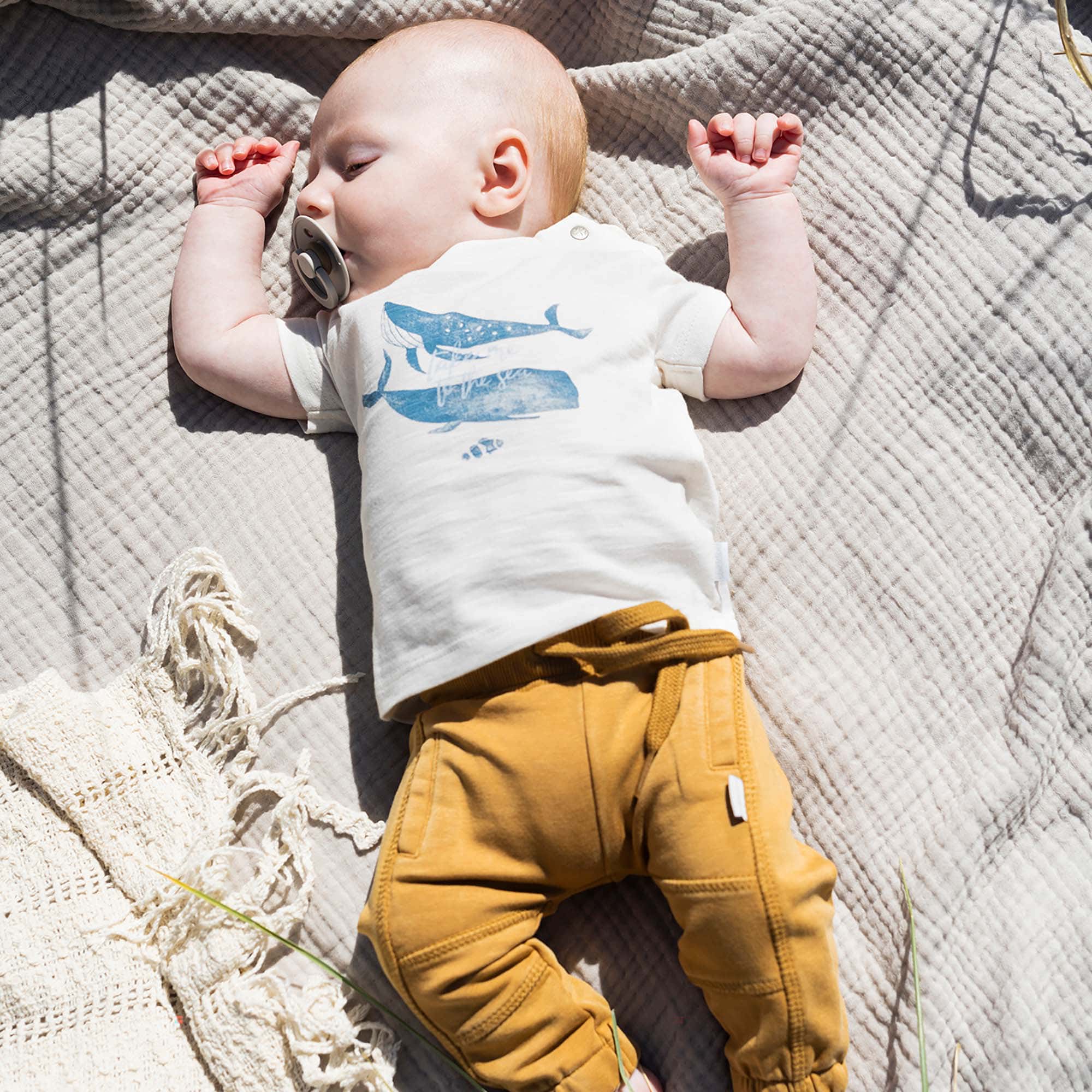 Kurzarmshirts, noppies – Produktansicht