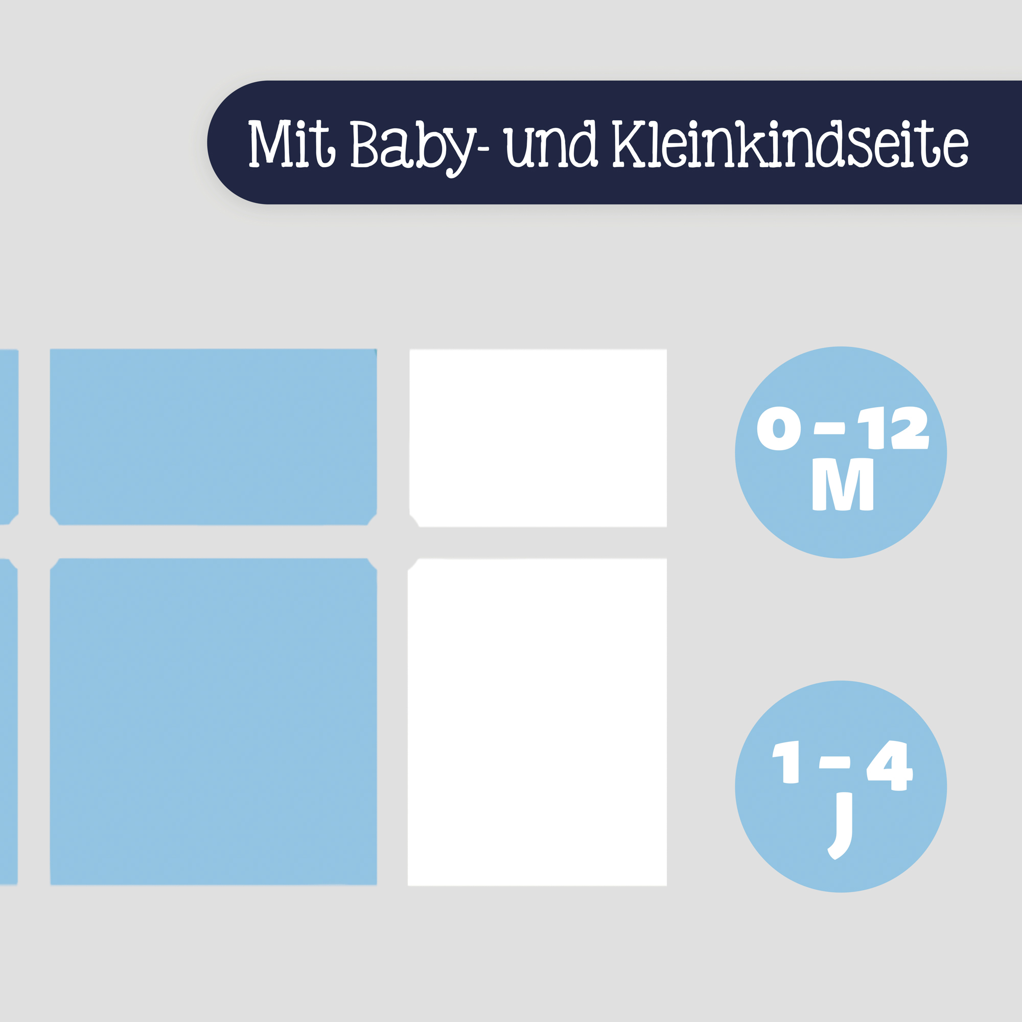 Matratzen 70 x 140 cm, Zöllner, Weiß – Produktansicht