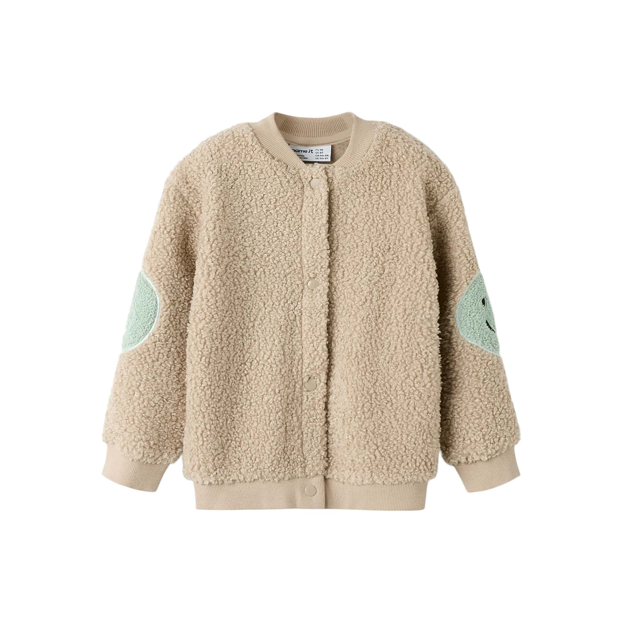 Sweat-, Fleece- & Strickjacken, name it, Beige – Produktansicht