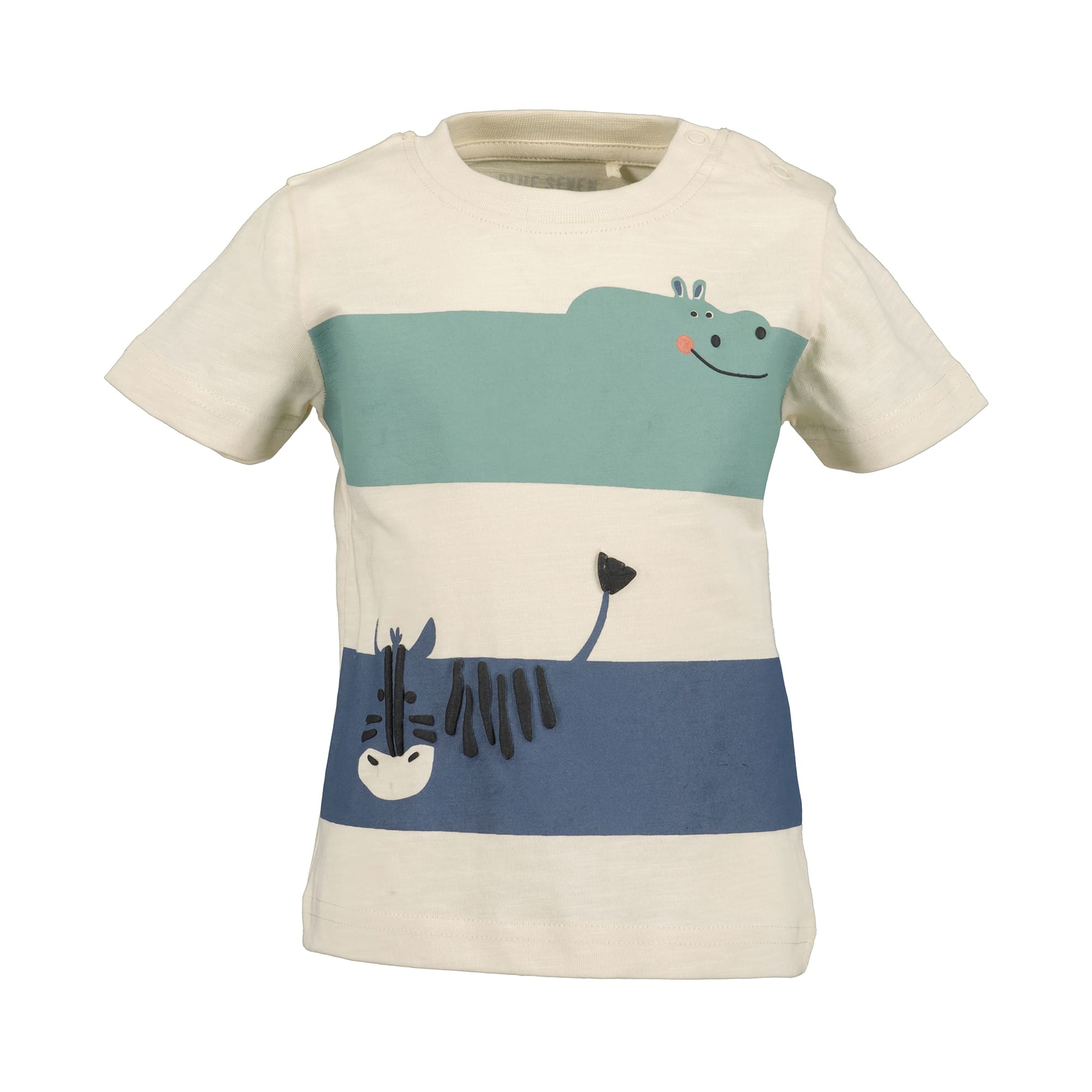 Kurzarmshirts, blue seven, Weiß – Produktansicht