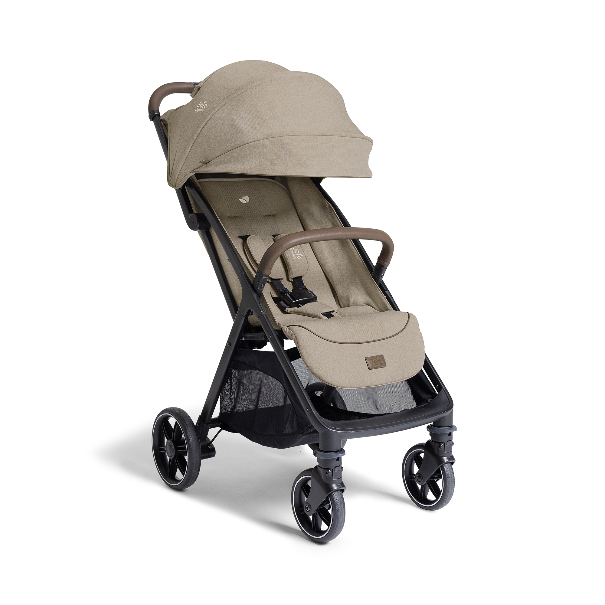 Buggys beige, Joie signature, Beige – Besonderheit: sicheres und einfaches Anschnallen durch AutoClick™-Magnetverschluss