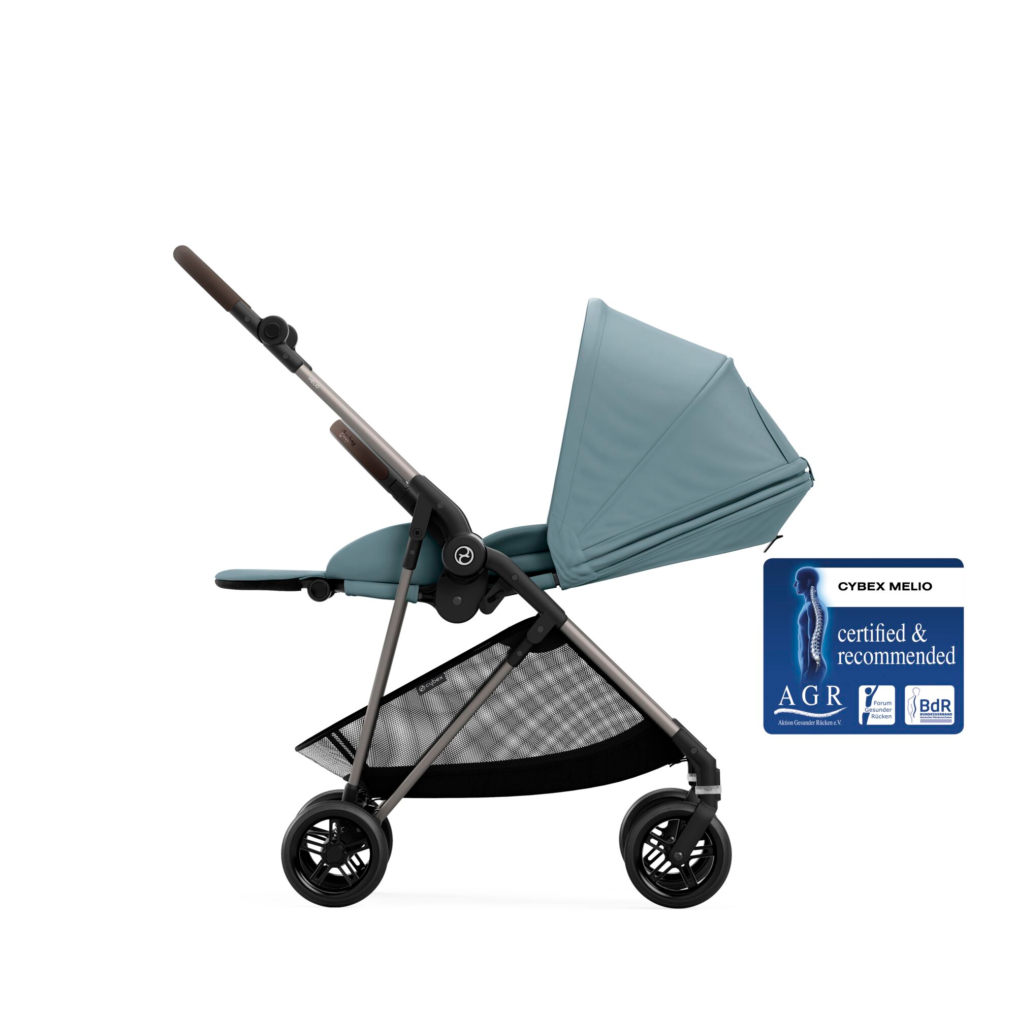 Kombi-Kinderwagen, cybex, Blau – Produktansicht