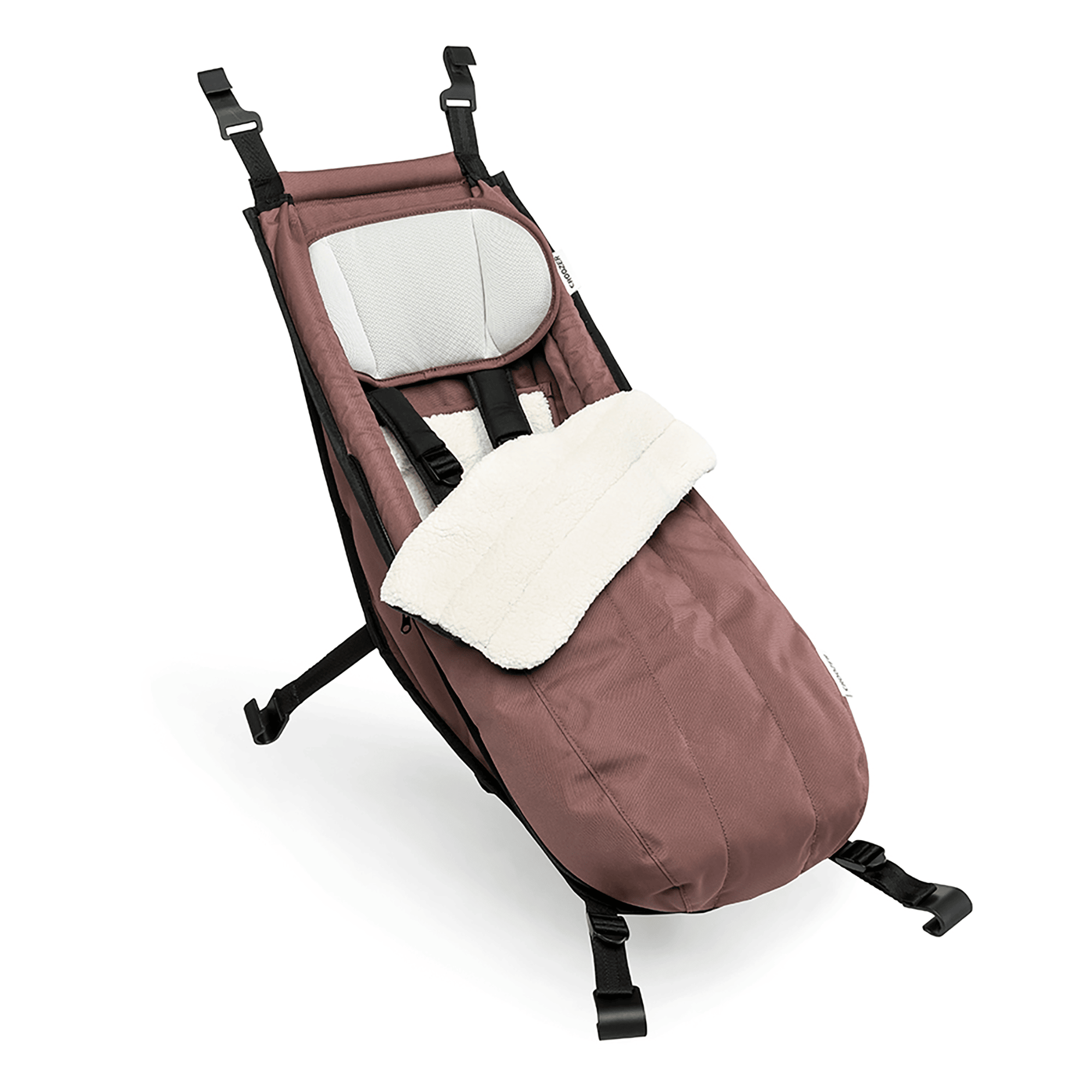 Fahrradanhänger Zubehör, Croozer, Rot – Besonderheit: für Croozer Babysitze mit entsprechendem Reißverschluss (ab Modell 2018)