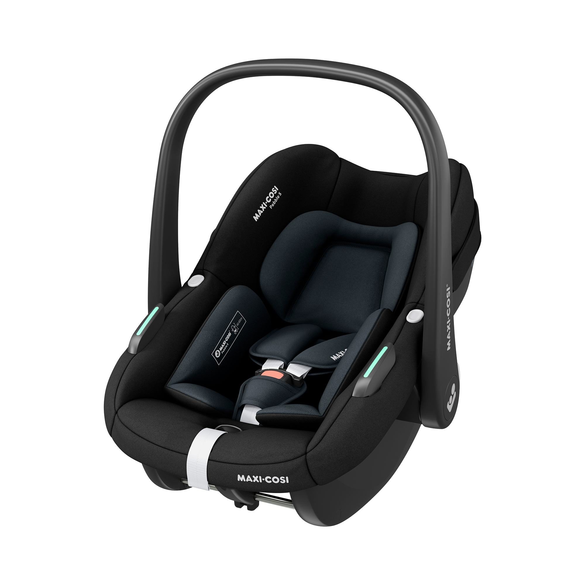 Babyschalen 0-13 kg, Gruppe 0+, MAXI-COSI, Schwarz – Besonderheit: geeignet ab der Geburt bis ca. 15 Monate (40-83 cm)