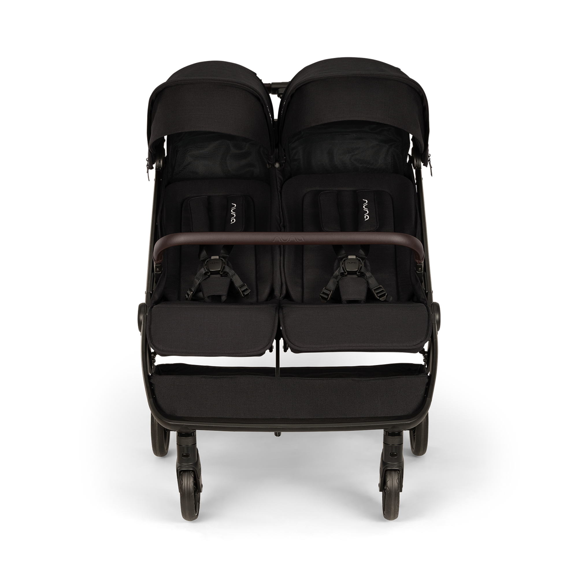 Zwillingswagen & Geschwisterwagen, nuna, Schwarz – Produktansicht