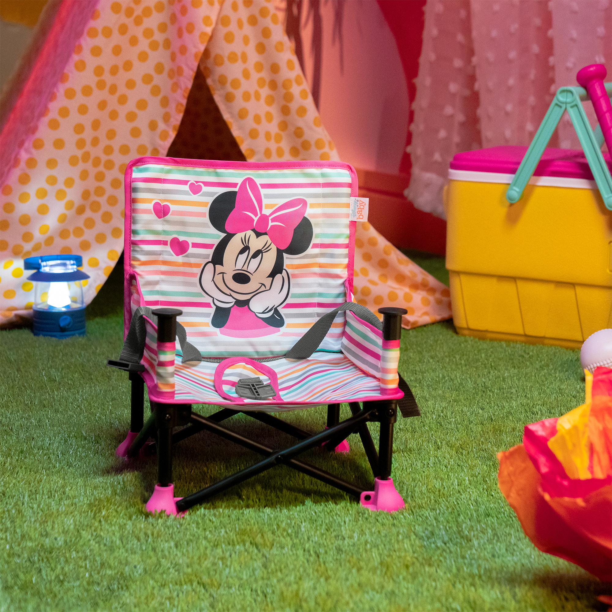 Reisehochstühle, BrightStarts, Pink – Produktansicht