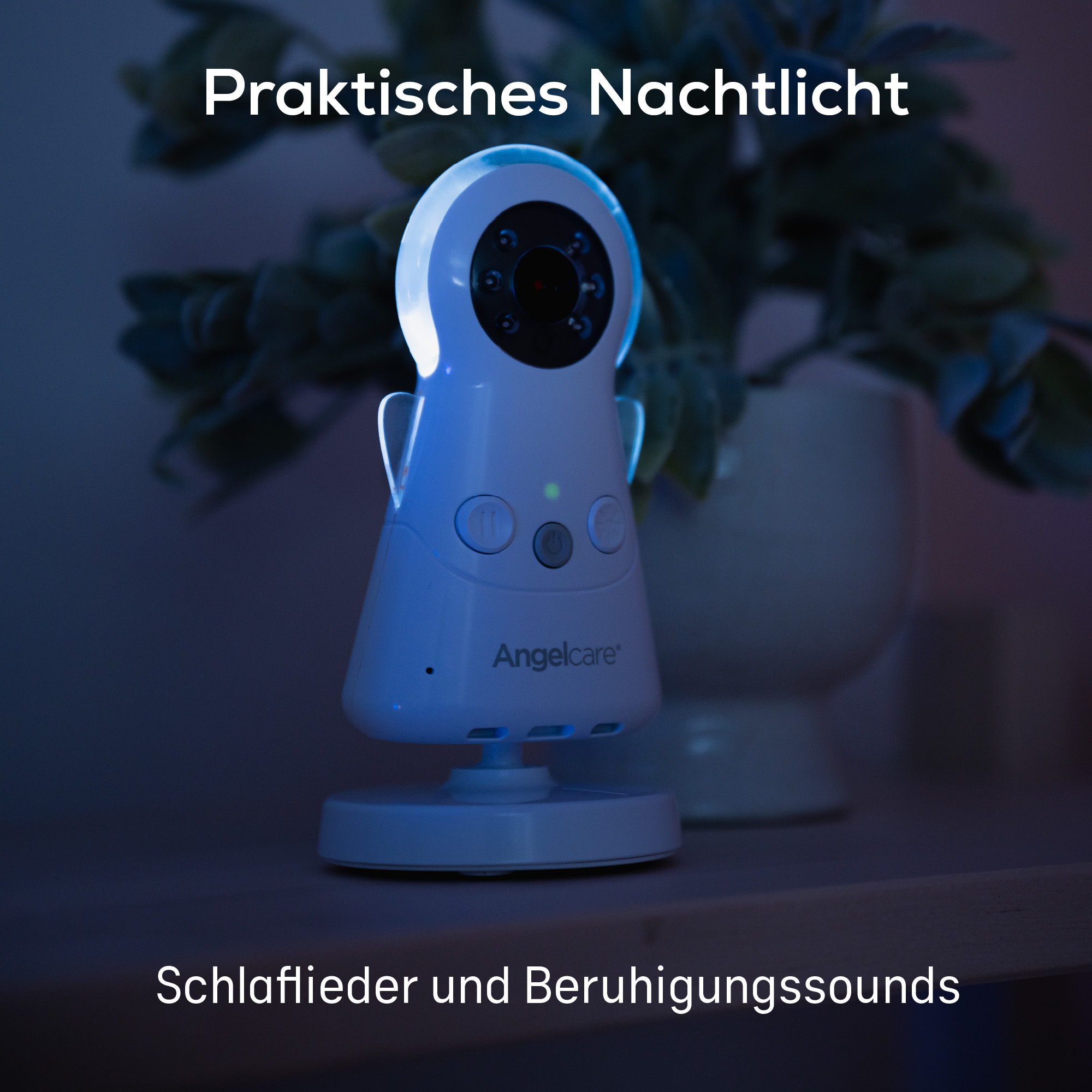 Video Babyphone, Angelcare, Weiß – Produktansicht