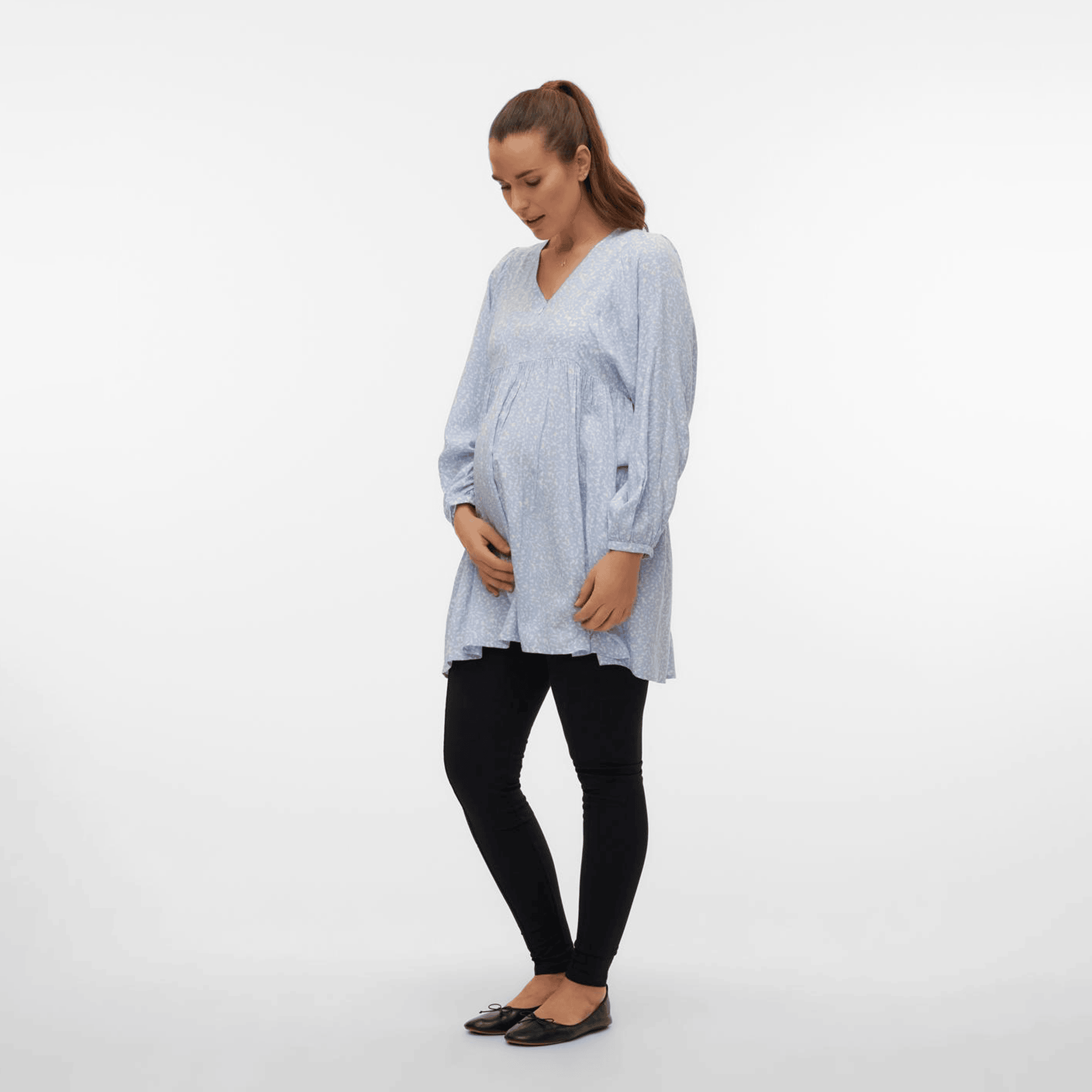 Umstandsoberteile, Mamalicious, Blau – Produktansicht