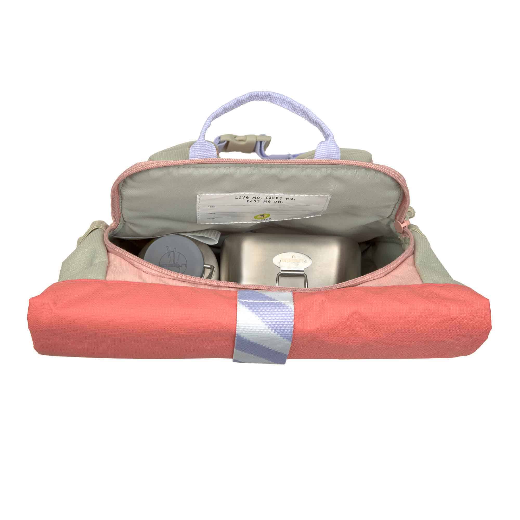 Kinderrucksäcke, LÄSSIG, Pink – Produktansicht