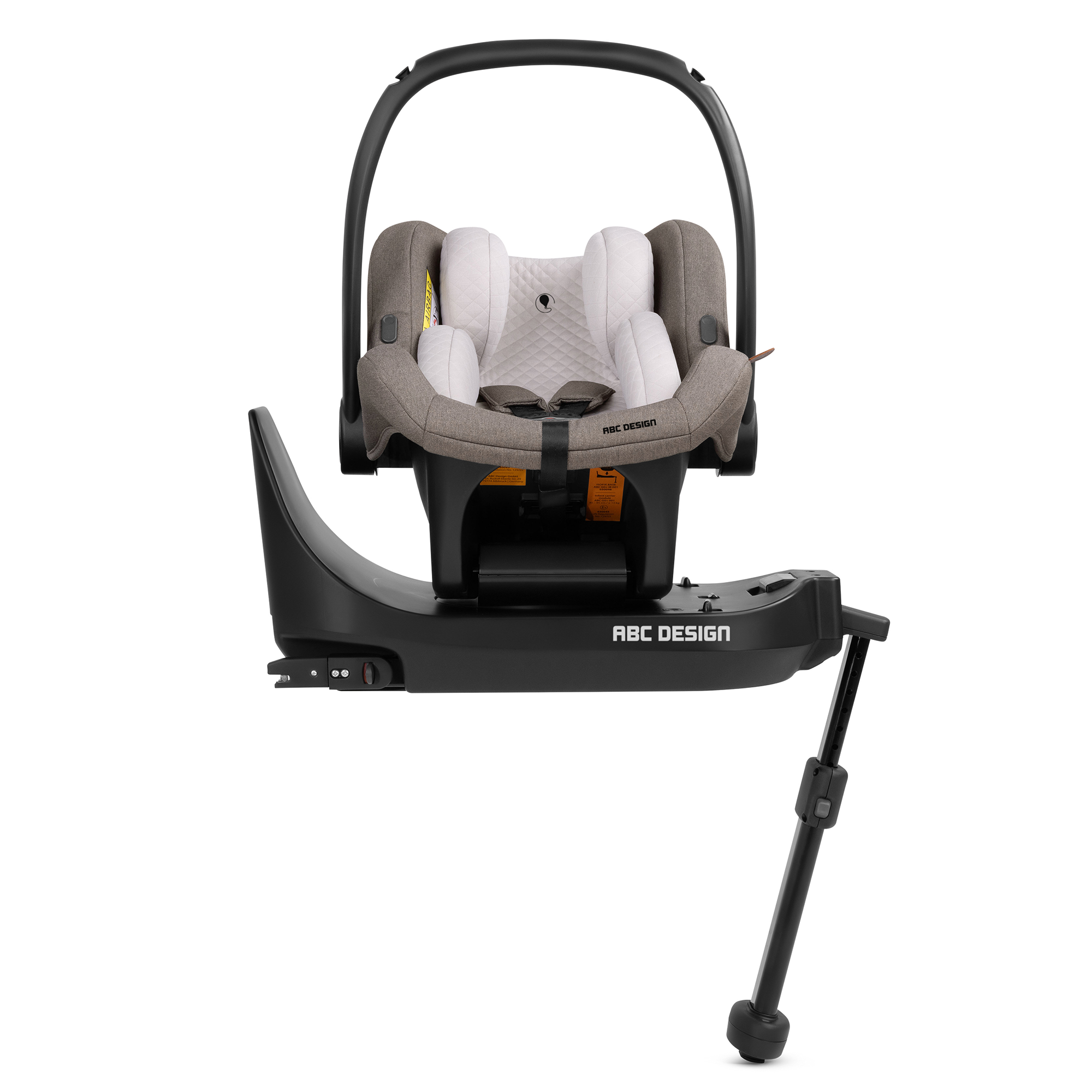 Isofix Stationen, ABC DESIGN, Schwarz – Produktansicht