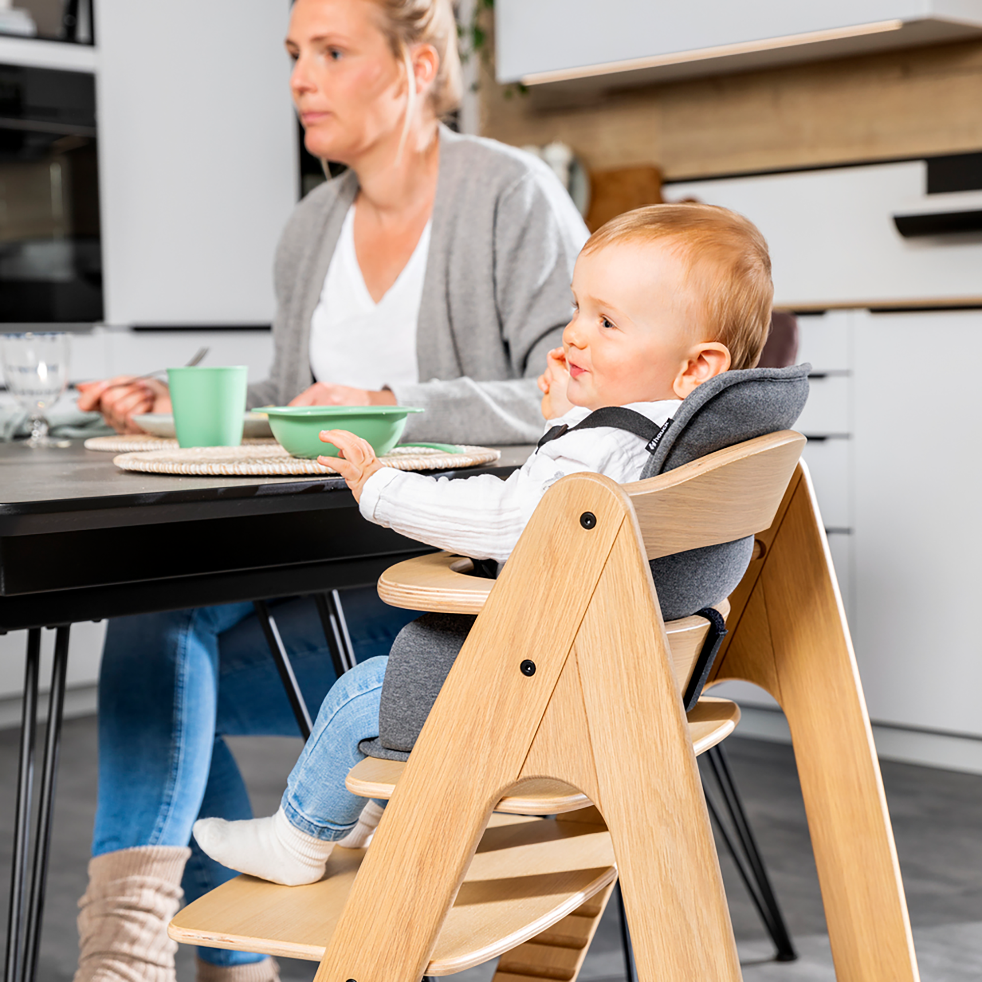Treppenhochstühle, hauck, Beige – Produktansicht