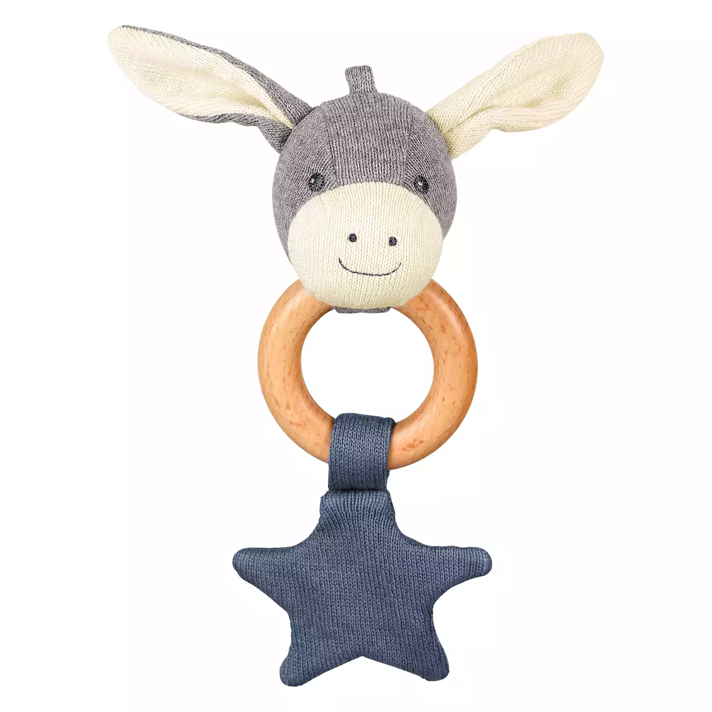 Rasseln & Greiflinge, Sterntaler, Grau – Produktansicht