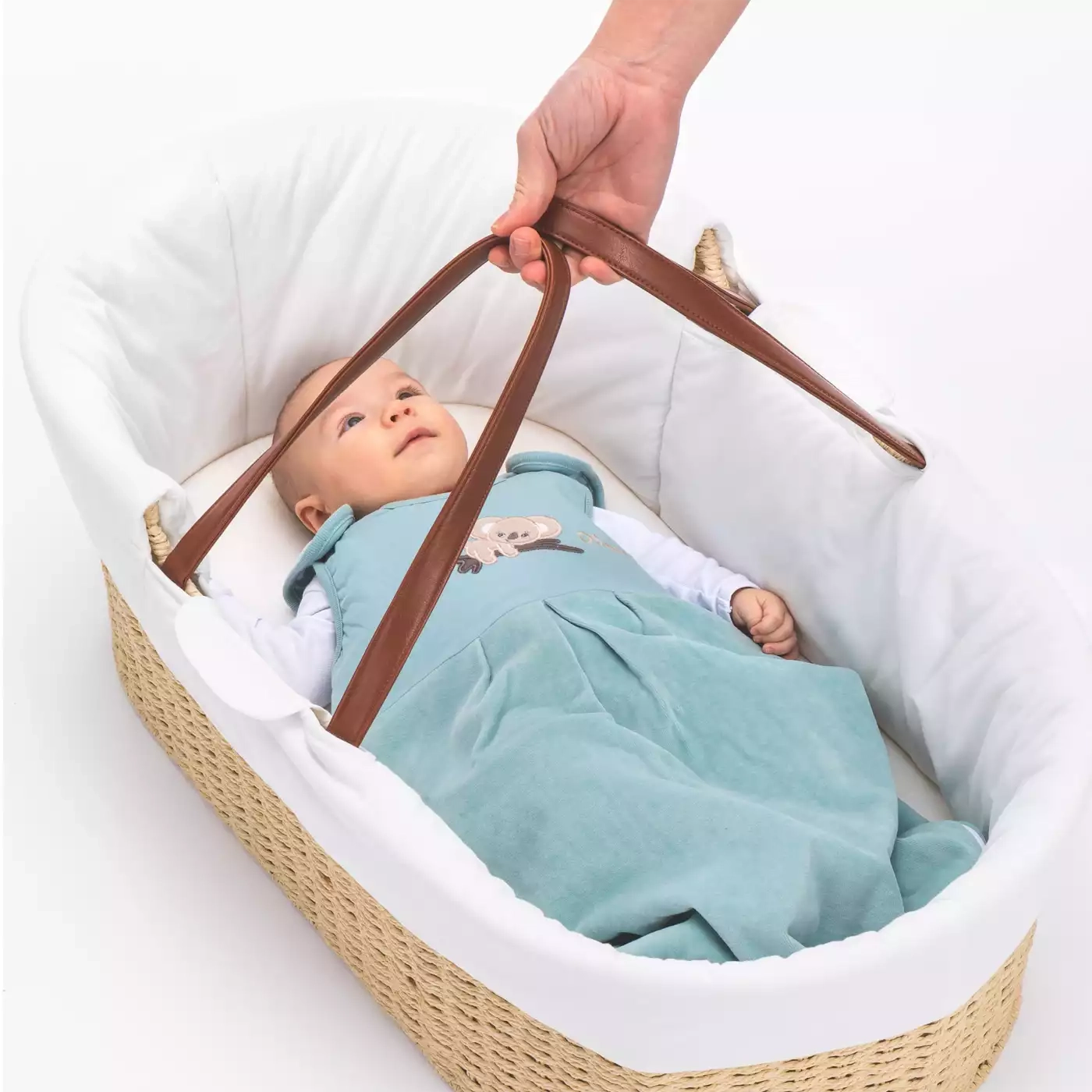 Moseskörbe, fillikid, Braun – Produktansicht