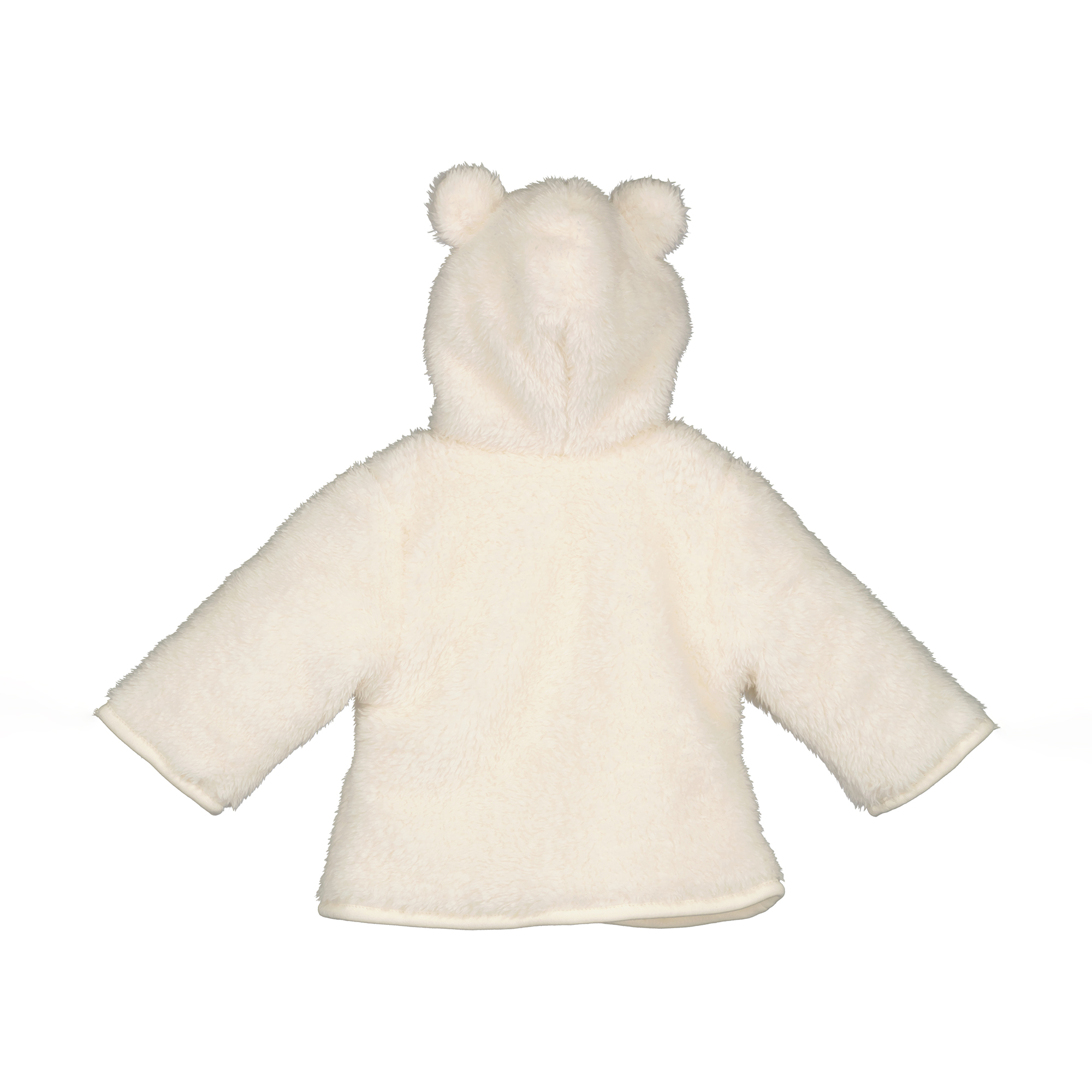 Jacken, blue seven, Weiß – Besonderheit: aus weichem Teddyfleece