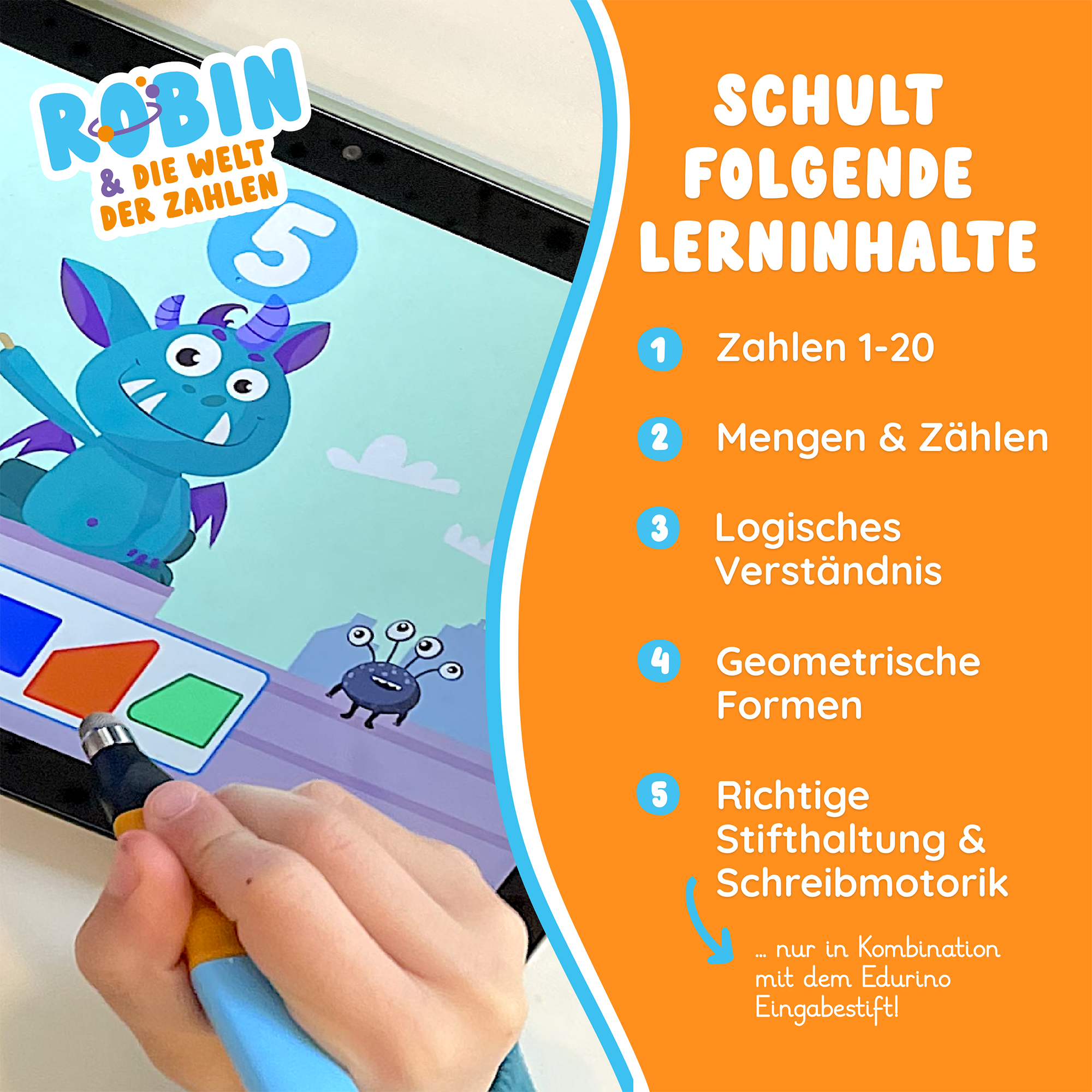 Spielfiguren, EDURINO, Mehrfarbig – Produktansicht