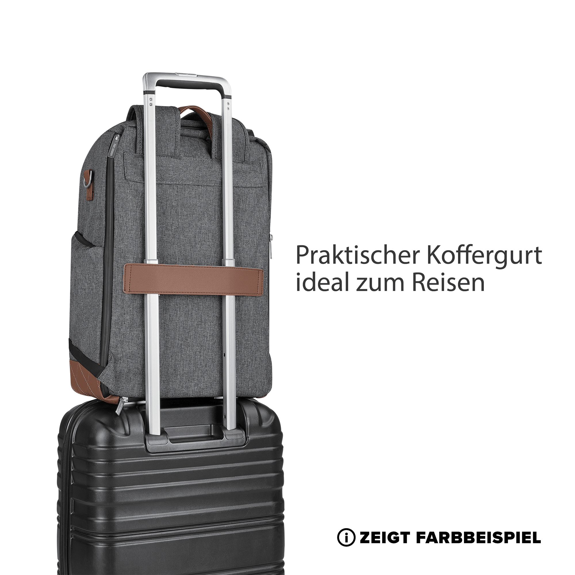 Wickelrucksäcke, ABC DESIGN, Grün – Produktansicht