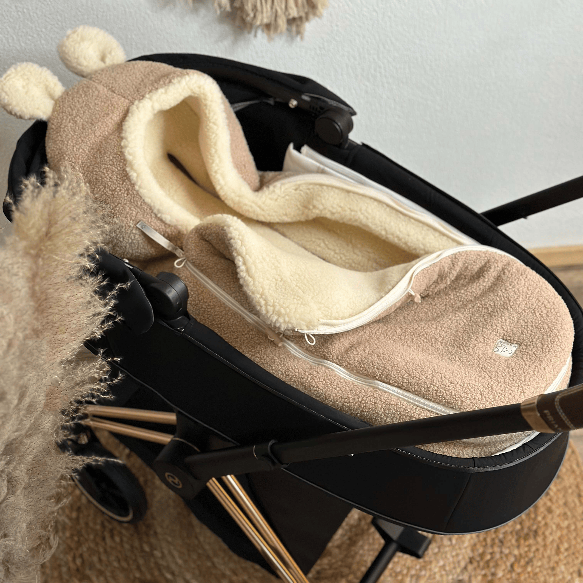 Fußsäcke, KAISER, Beige – Produktansicht