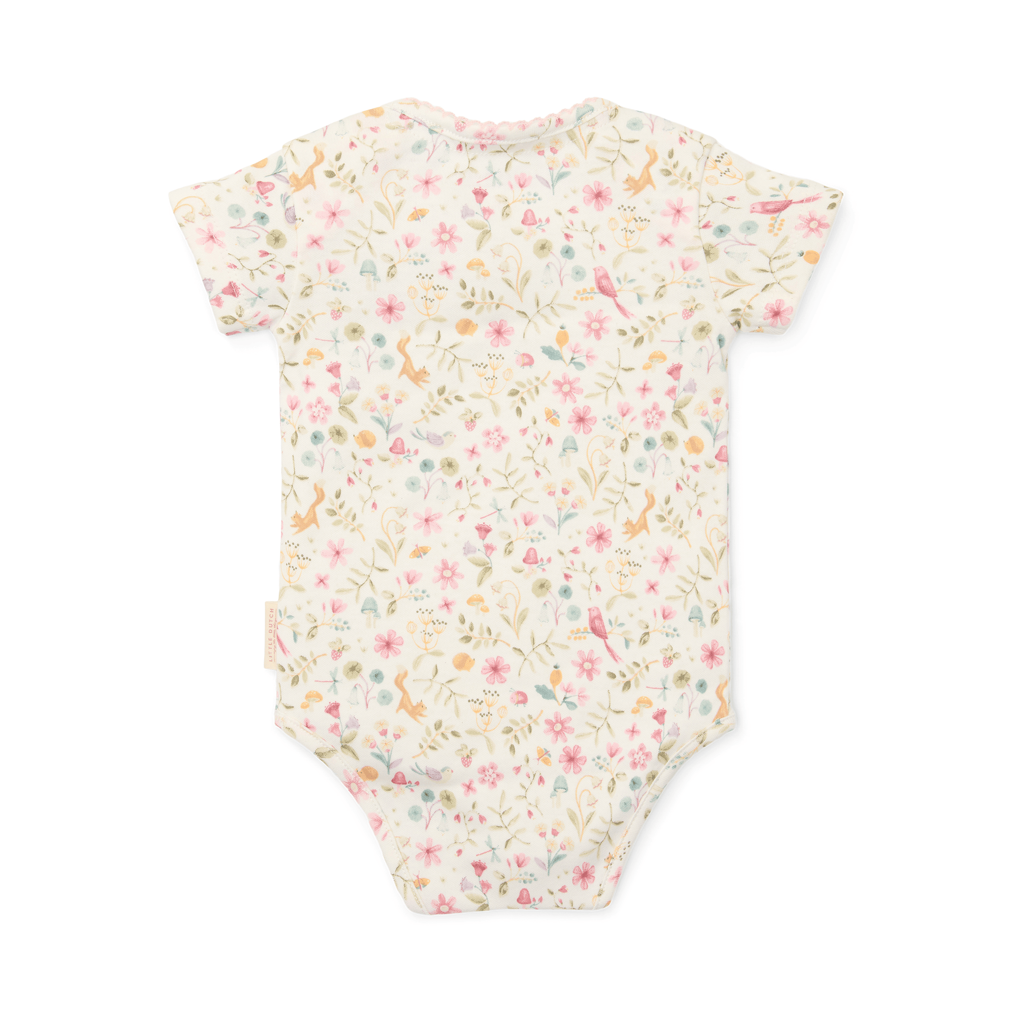 Kurzarmbodys, LITTLE DUTCH, Weiß – Besonderheit: aus 100% Baumwolle