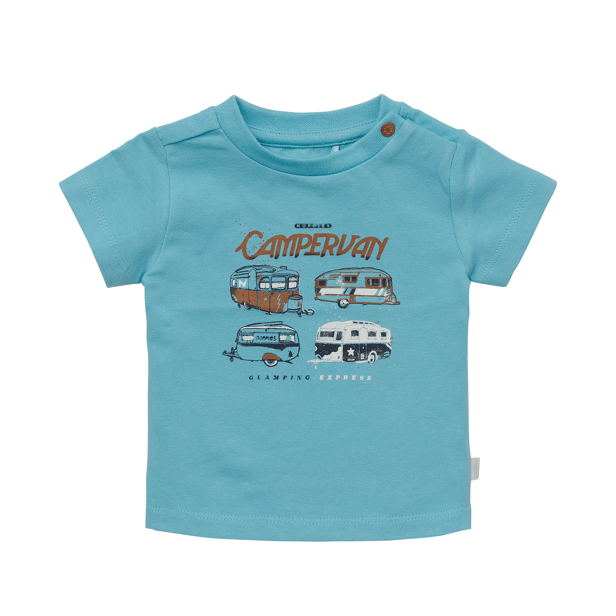 Kurzarmshirts, noppies – Produktansicht