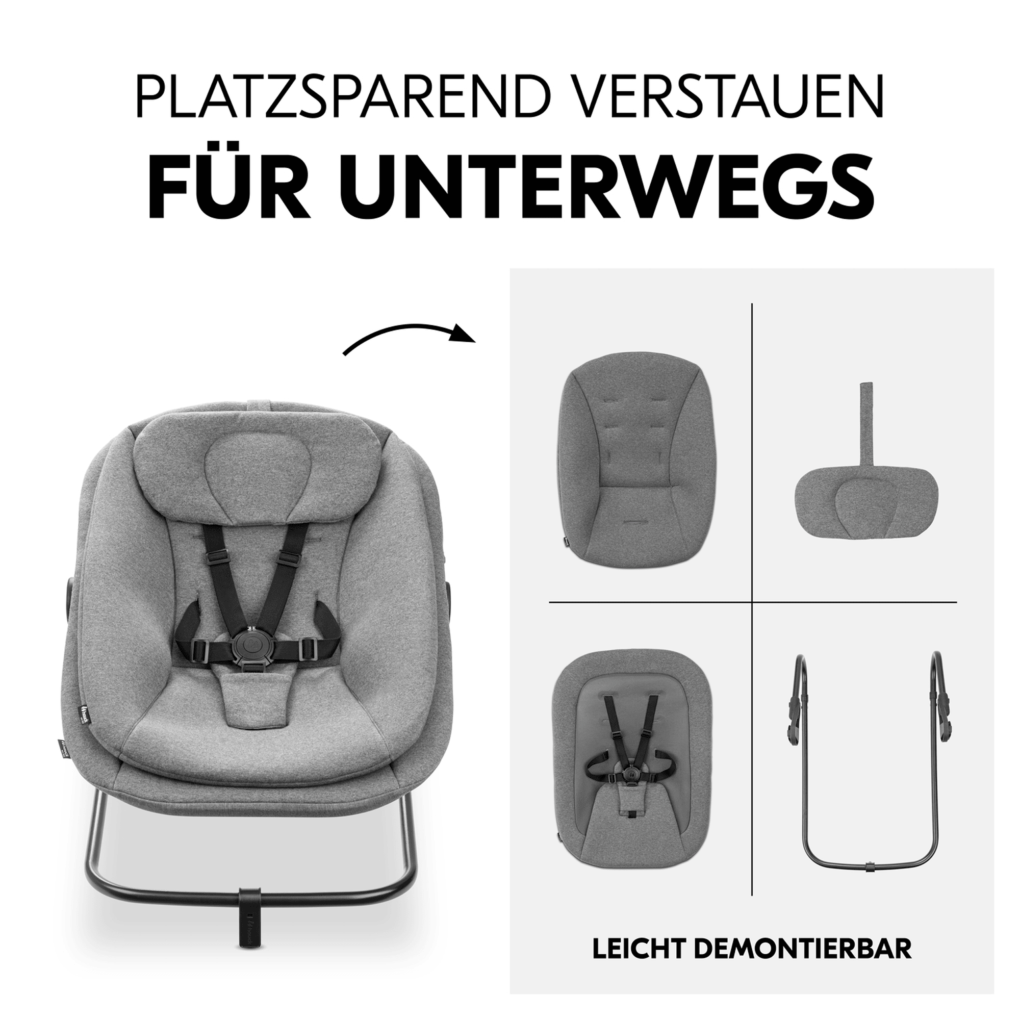 Wippen, hauck, Grau – Produktansicht