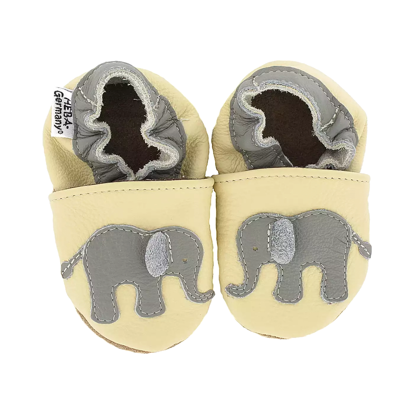 Krabbelschuhe, HOBEA, Beige – Besonderheit: federleicht, gute Passform