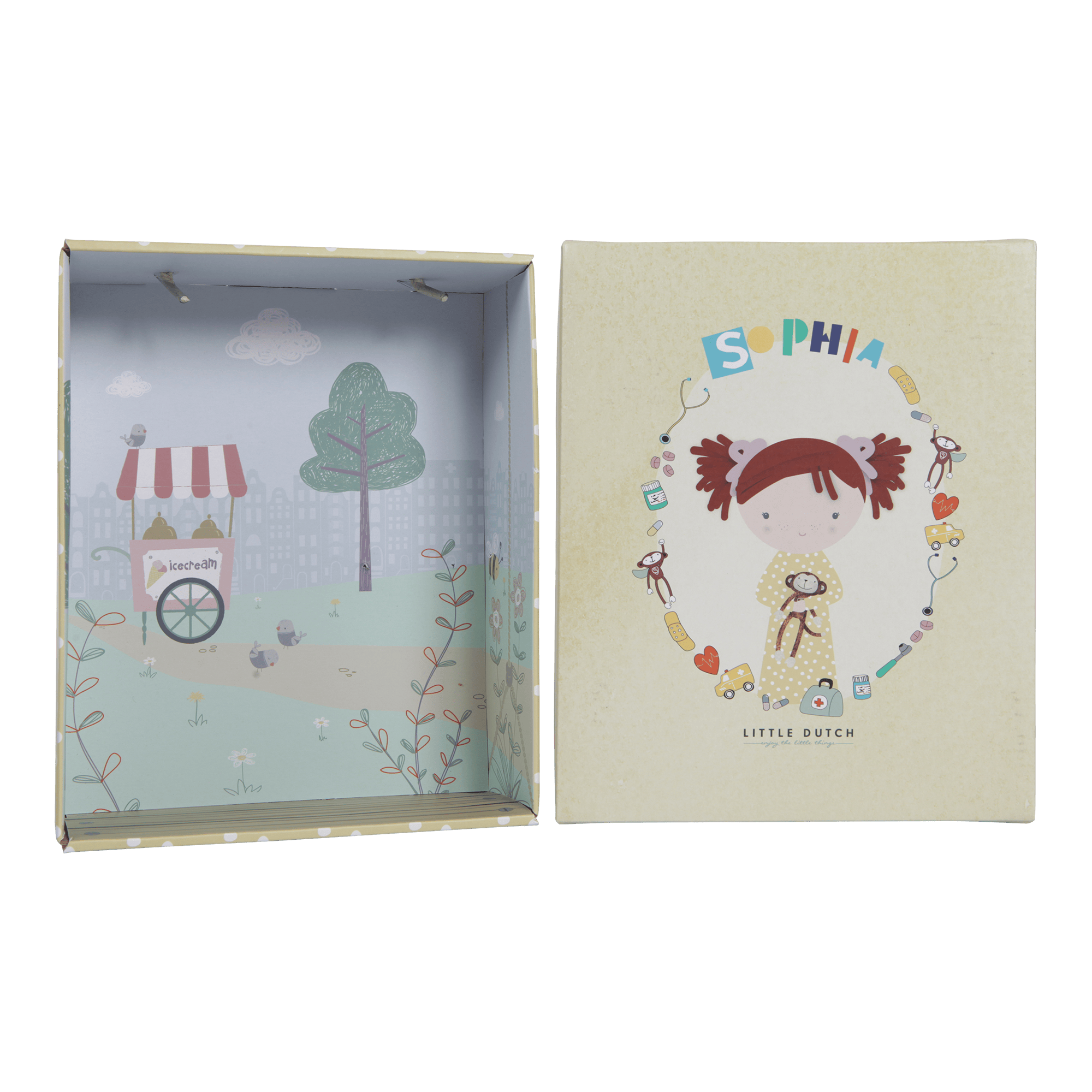 Puppen & Puppenwagen, LITTLE DUTCH, Mehrfarbig – Produktansicht