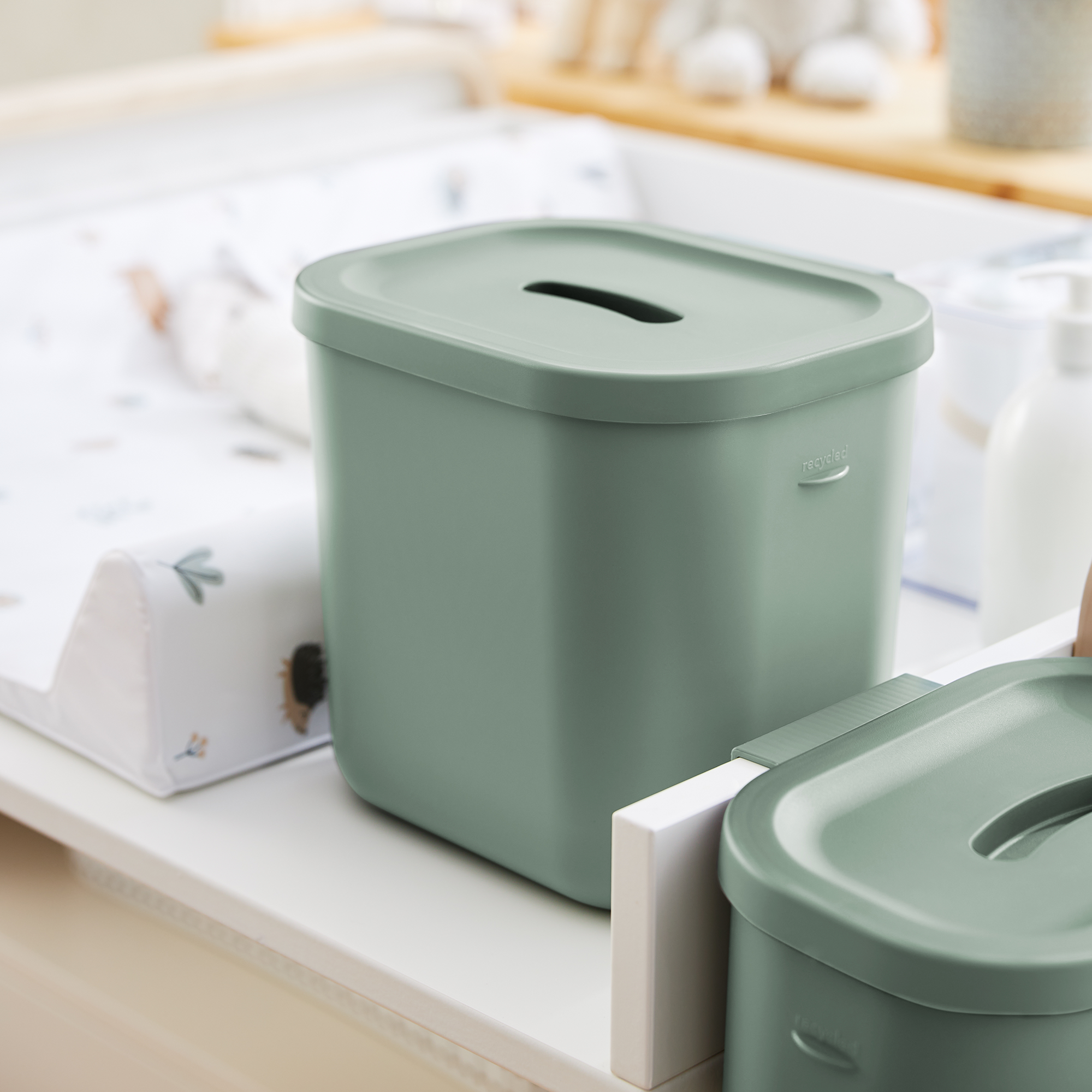 Windeleimer, rotho Babydesign, Grün – Produktansicht
