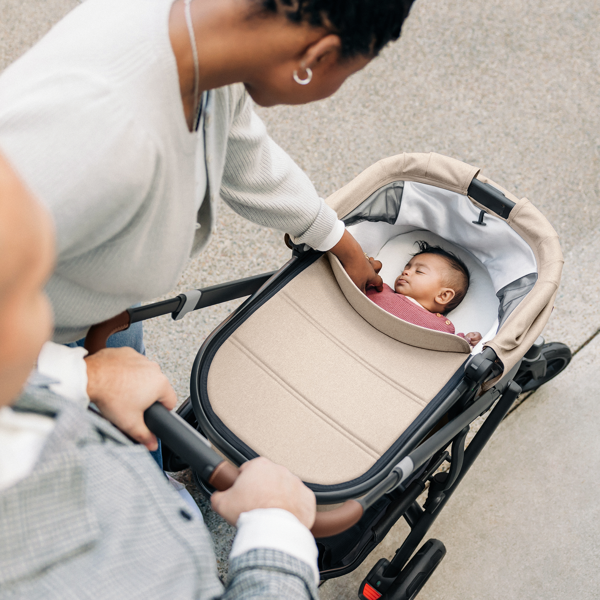 Tragewannen, UPPAbaby, Beige – Produktansicht