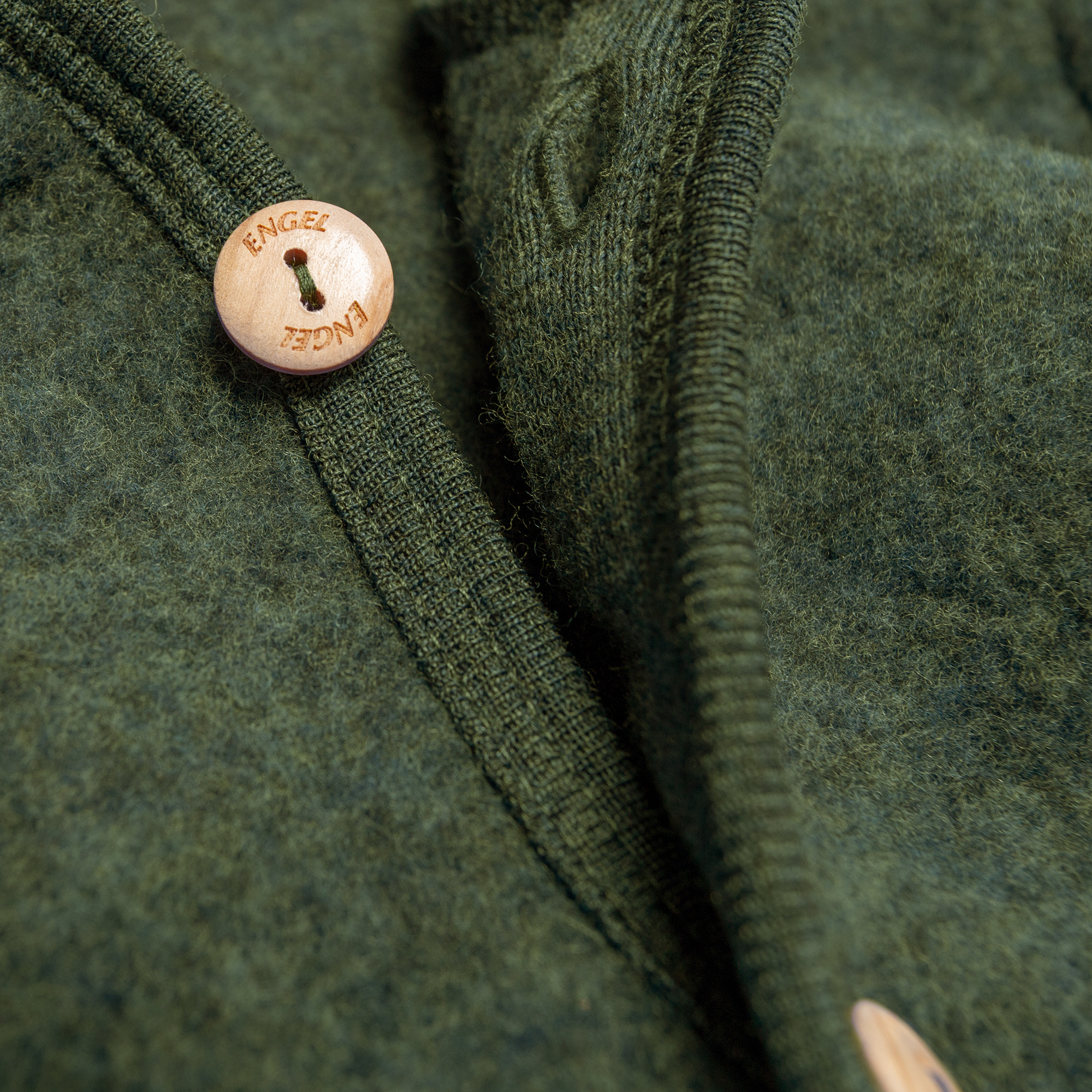 Wollwalk Overalls, ENGEL, Grün – Produktansicht