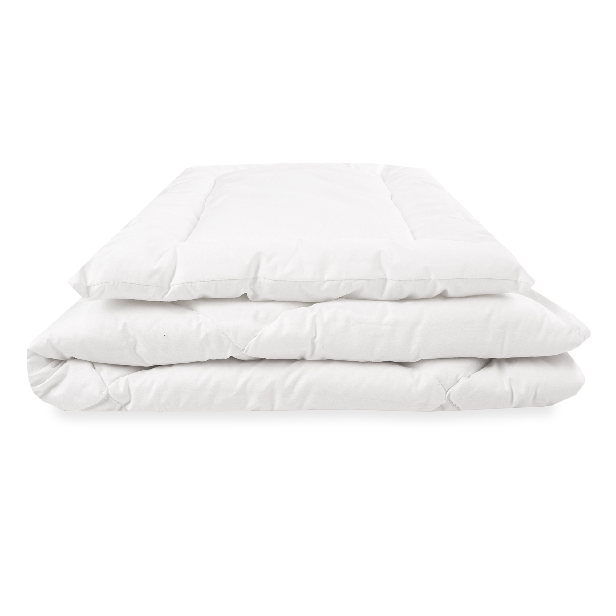 Bettdecken & Kissen, Zöllner, Weiß – Besonderheit: Decke: 100x135 cm, Kissen: 40x60 cm