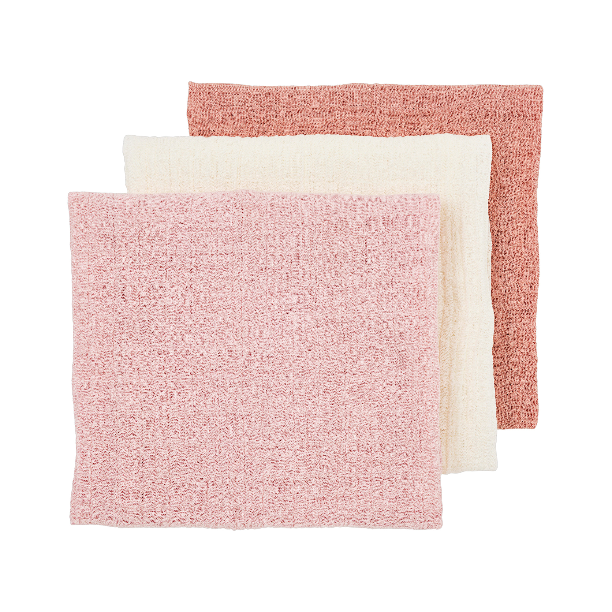 Mullwindeln, MEYCO, Pink – Besonderheit: OEKO-TEX STANDARD 100 zertifiziert (Zertifikatnummer: 21.0.52585)