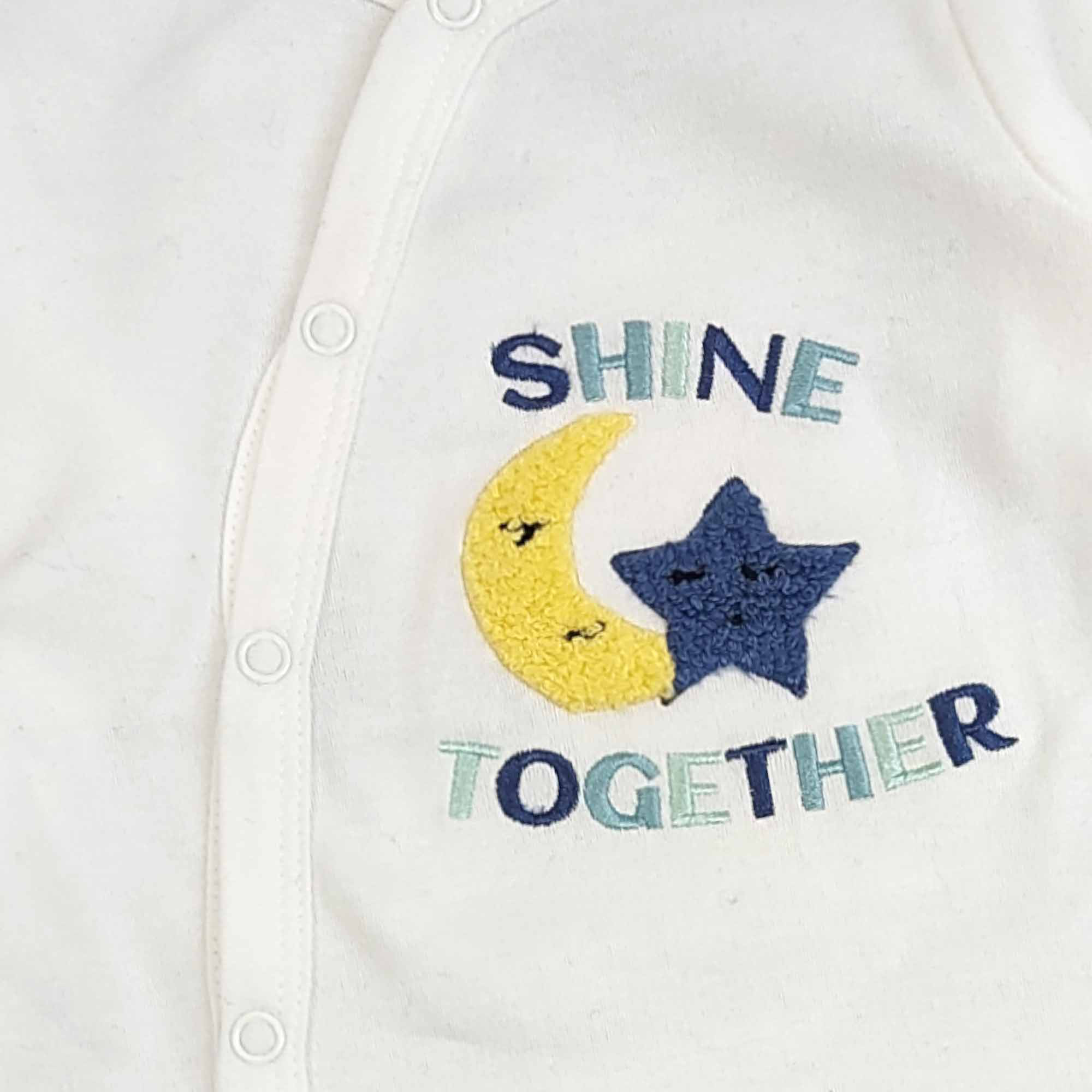 Einteiler, LITTLE ONE, Weiß – Besonderheit: aus 80% Buamwolle