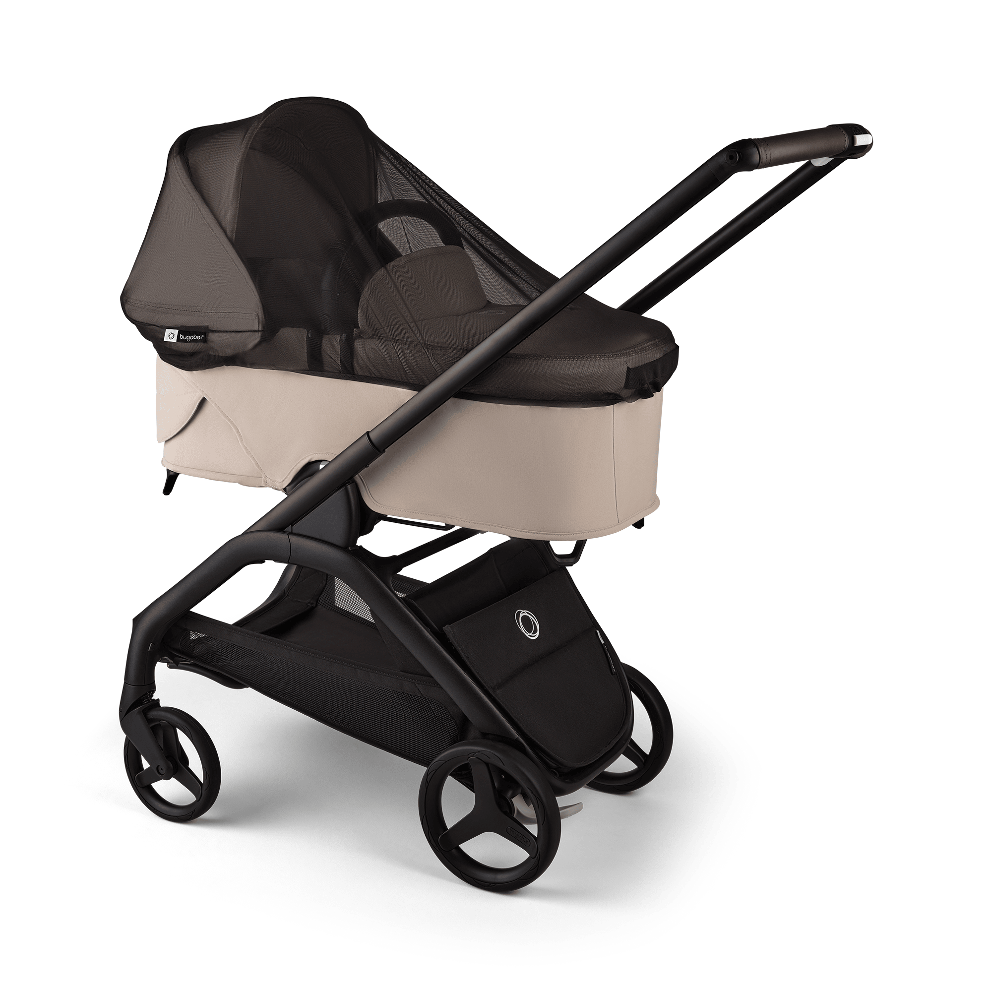 Sonnen- & Insektenschutz Kinderwagen, bugaboo, Transparent – Besonderheit: hält Mücken, Wespen und andere Insekten zuverlässig fern