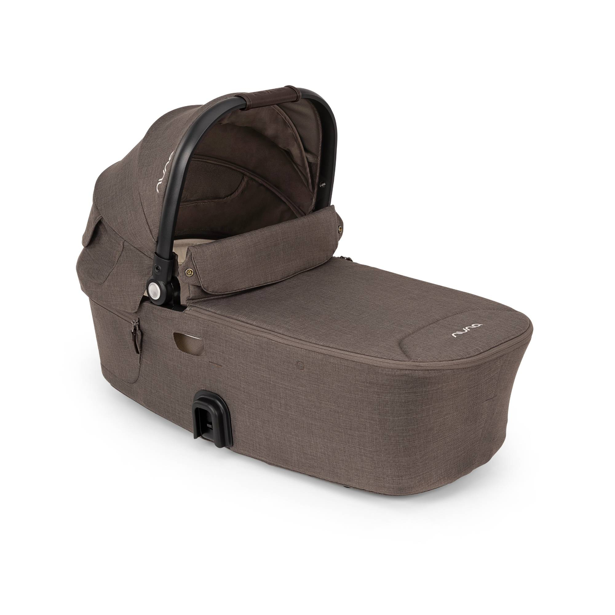 Tragewannen, nuna, Braun – Besonderheit: faltbare Babywanne für den DEMI next Kinderwagen von Nuna 

